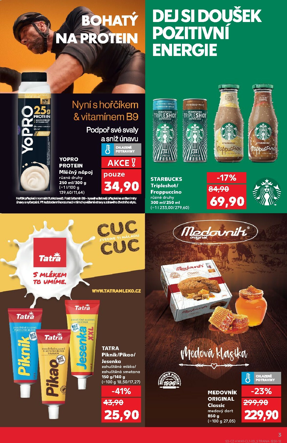 kaufland - Aktuální leták Kaufland Kolín - Oblíbené značky od 08.10. do 21.10. - page: 3