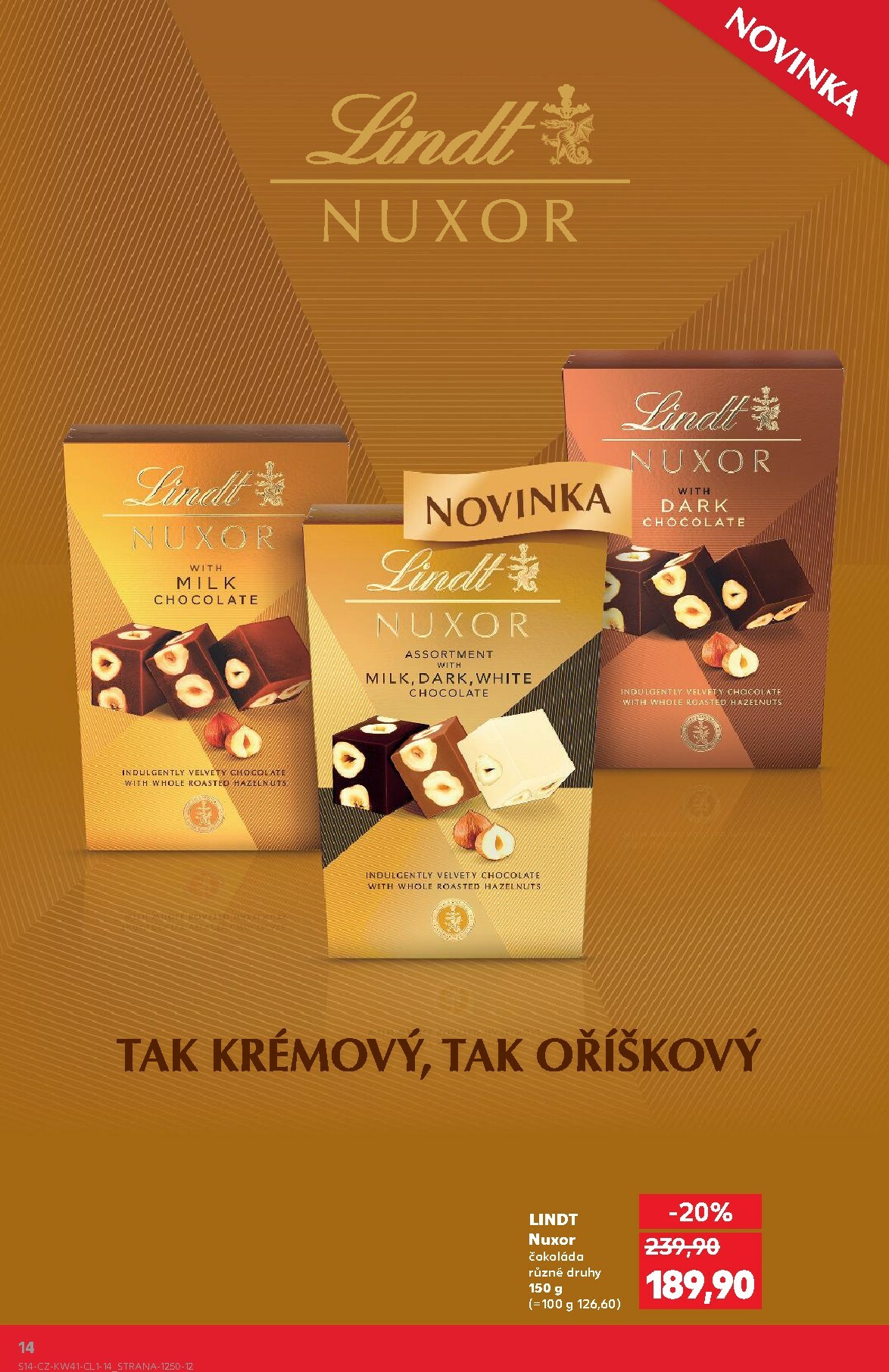 kaufland - Aktuální leták Kaufland Kolín - Oblíbené značky od 08.10. do 21.10. - page: 14