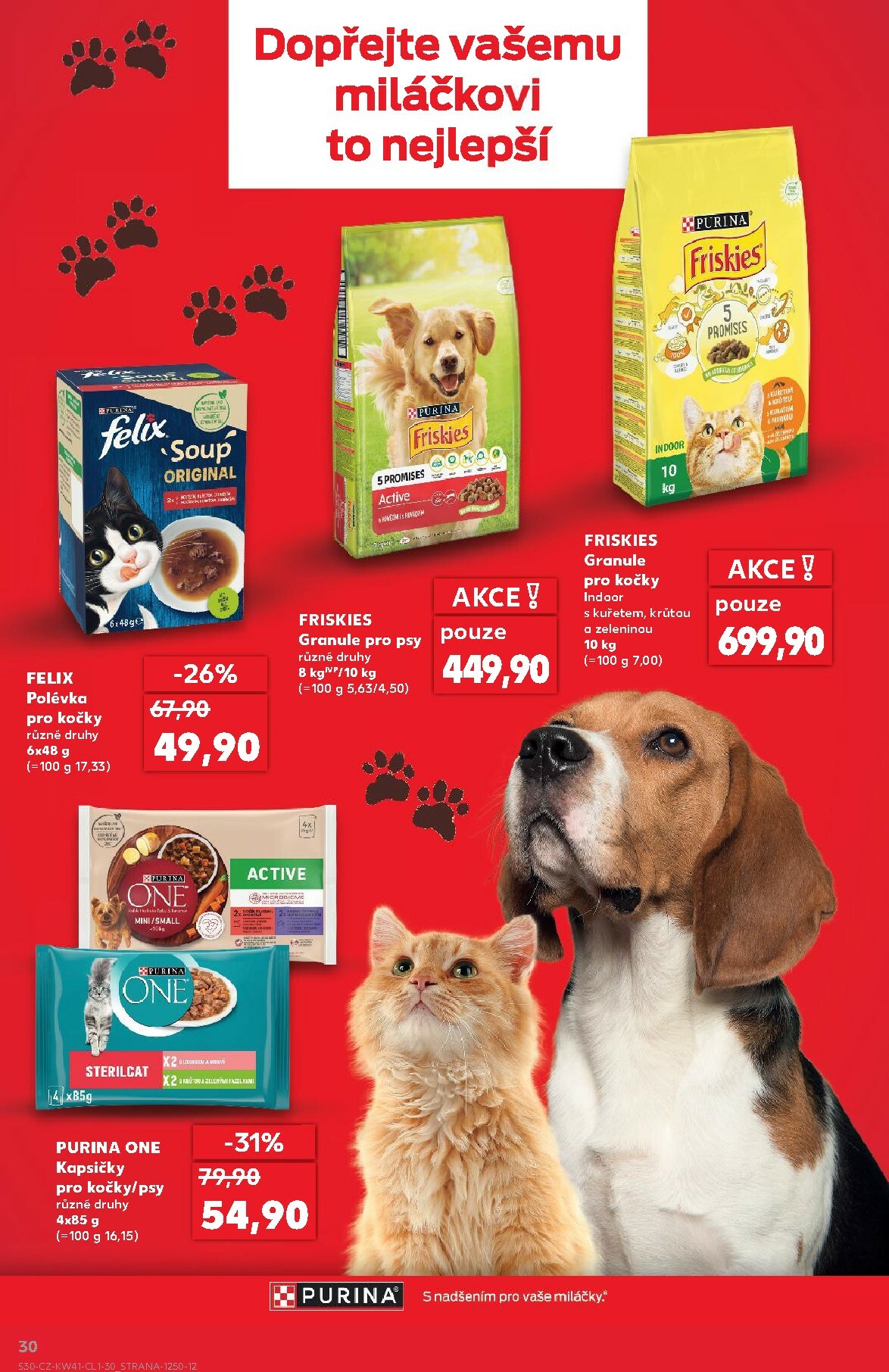 kaufland - Aktuální leták Kaufland Kolín - Oblíbené značky od 08.10. do 21.10. - page: 30