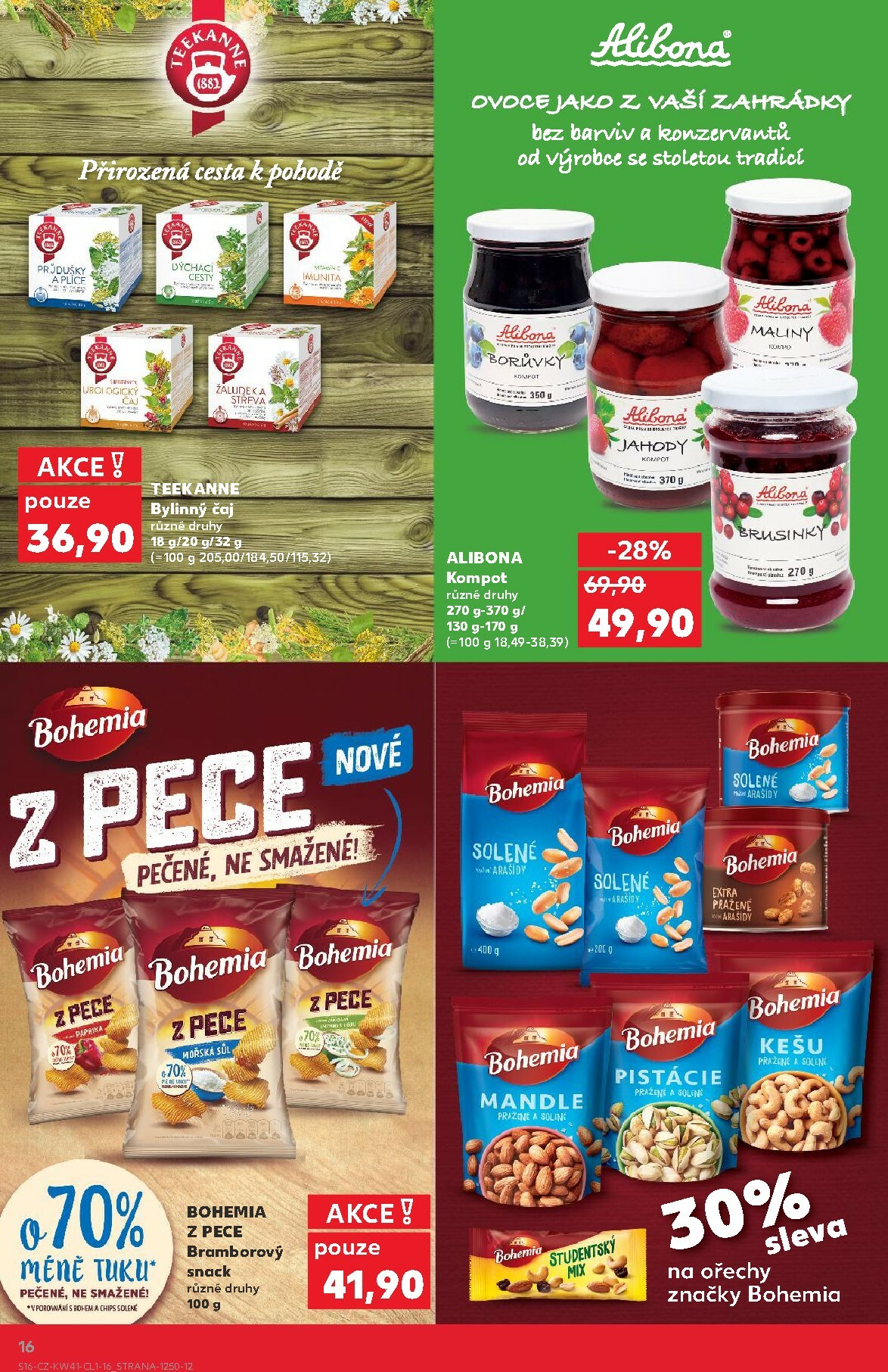 kaufland - Aktuální leták Kaufland Kolín - Oblíbené značky od 08.10. do 21.10. - page: 16