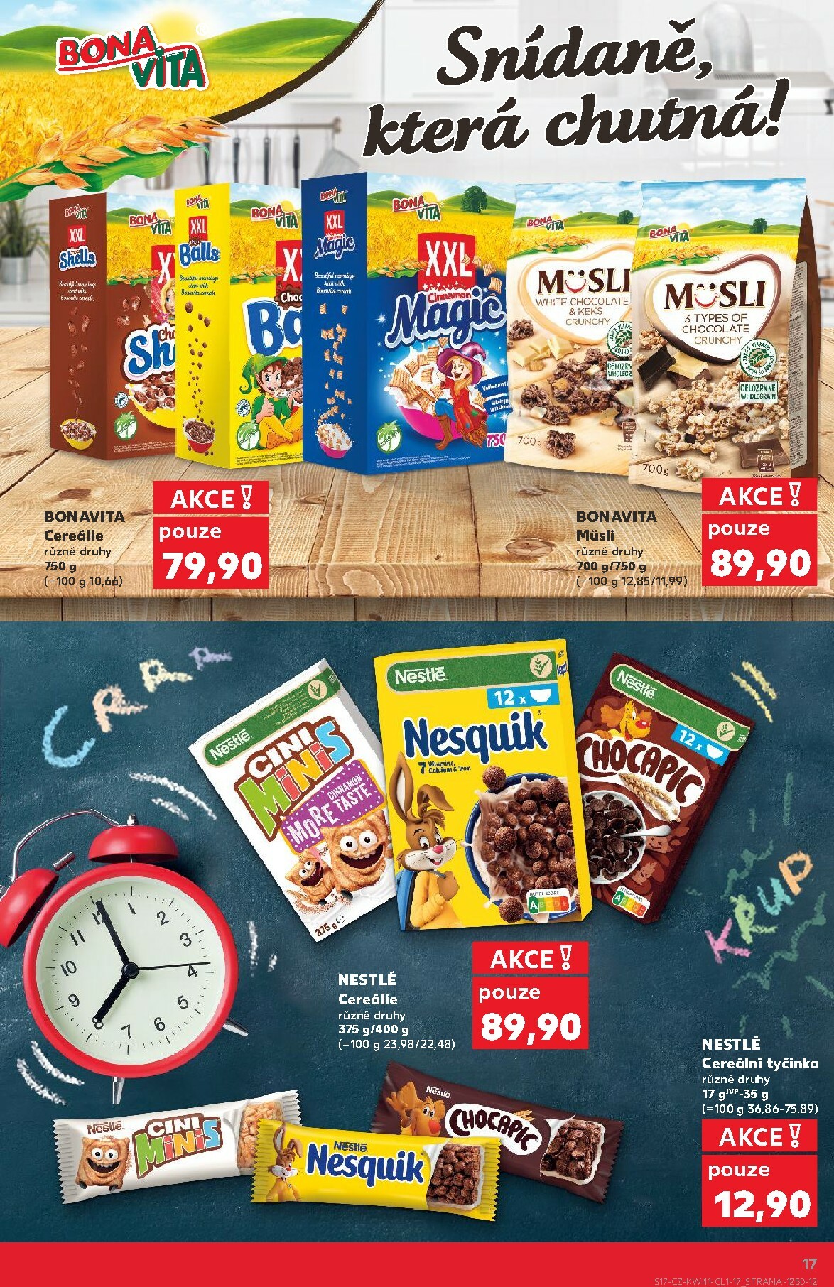 kaufland - Aktuální leták Kaufland Kolín - Oblíbené značky od 08.10. do 21.10. - page: 17