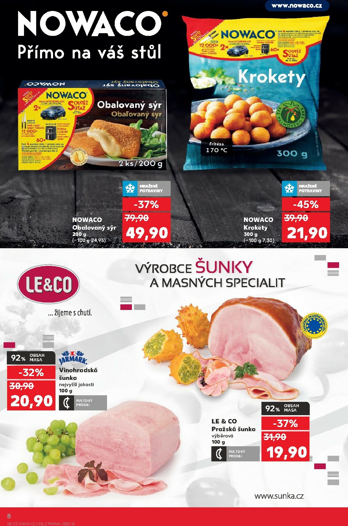 kaufland - Aktuální leták Kaufland Kolín - Oblíbené značky od 08.10. do 21.10. - page: 8