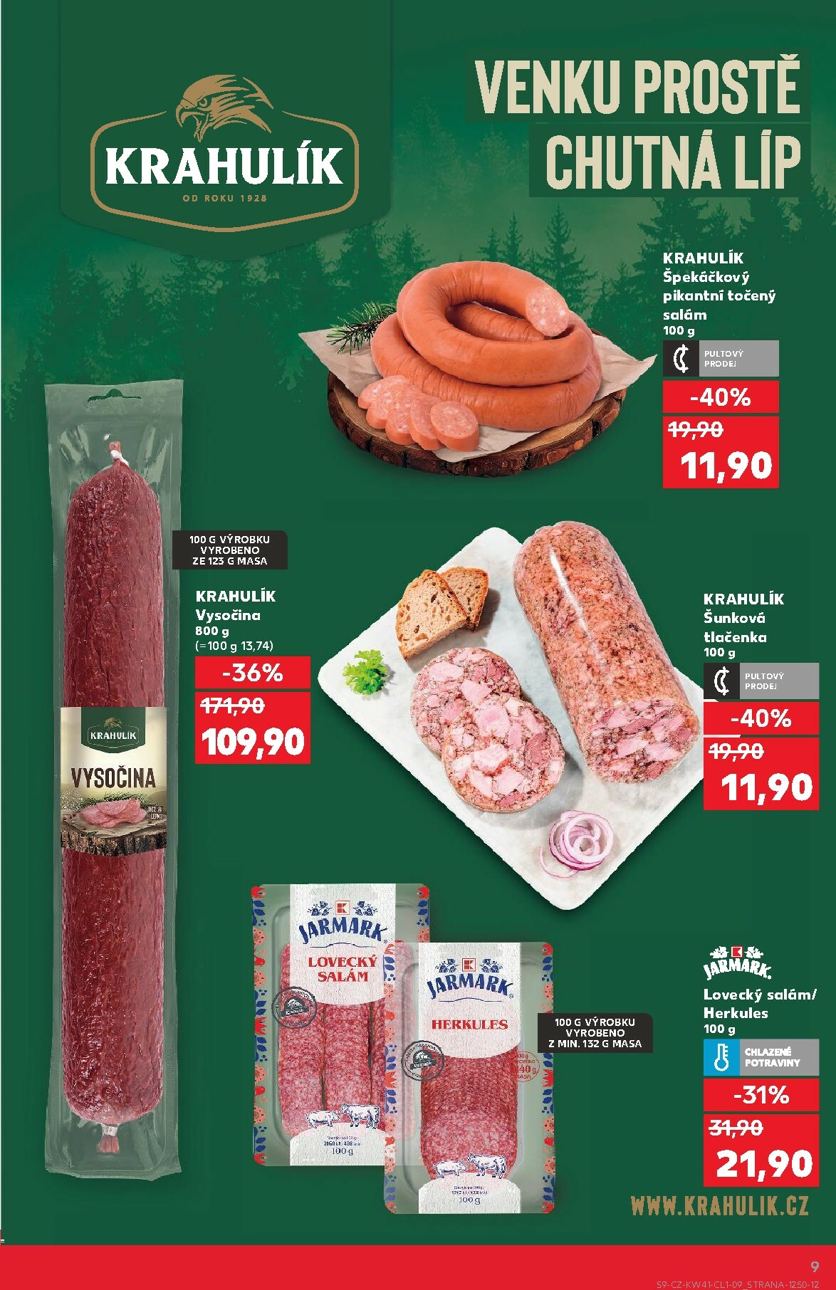 kaufland - Aktuální leták Kaufland Kolín - Oblíbené značky od 08.10. do 21.10. - page: 9