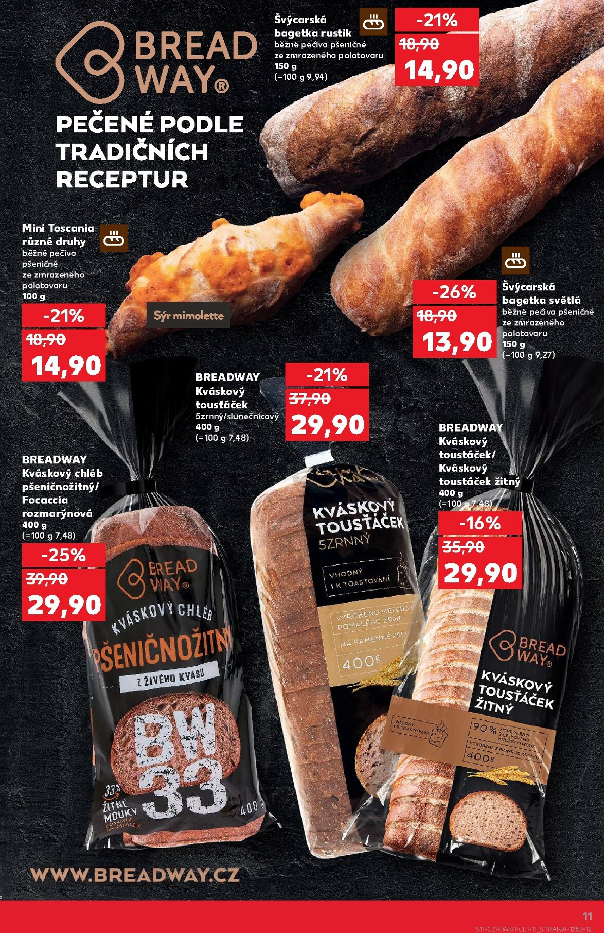 kaufland - Aktuální leták Kaufland Kolín - Oblíbené značky od 08.10. do 21.10. - page: 11