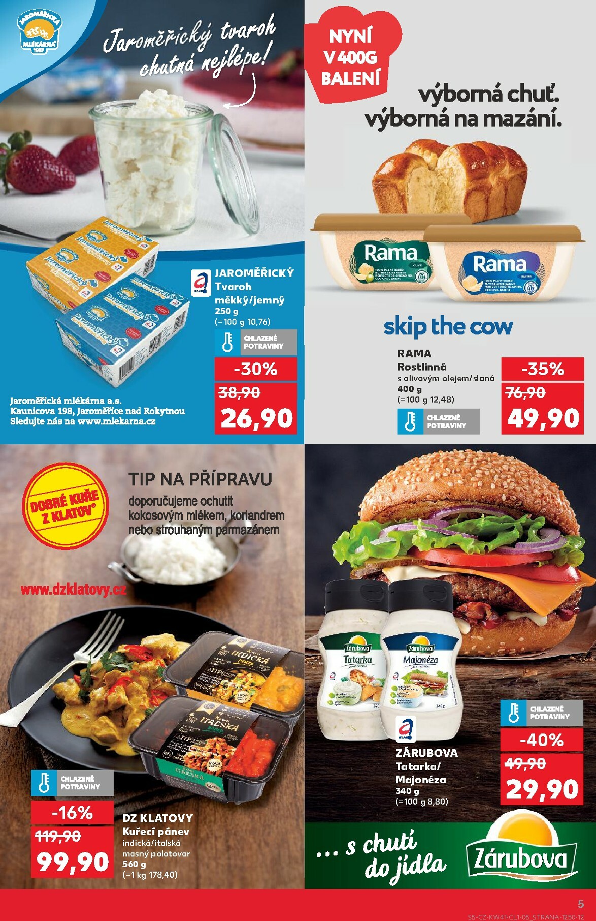 kaufland - Aktuální leták Kaufland Kolín - Oblíbené značky od 08.10. do 21.10. - page: 5