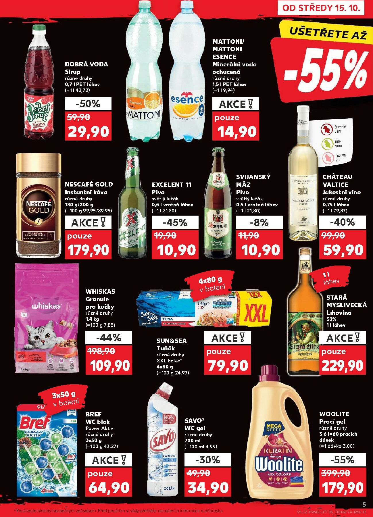 kaufland - Aktuální leták Kaufland Brno od 15.10. do 21.10. - page: 5