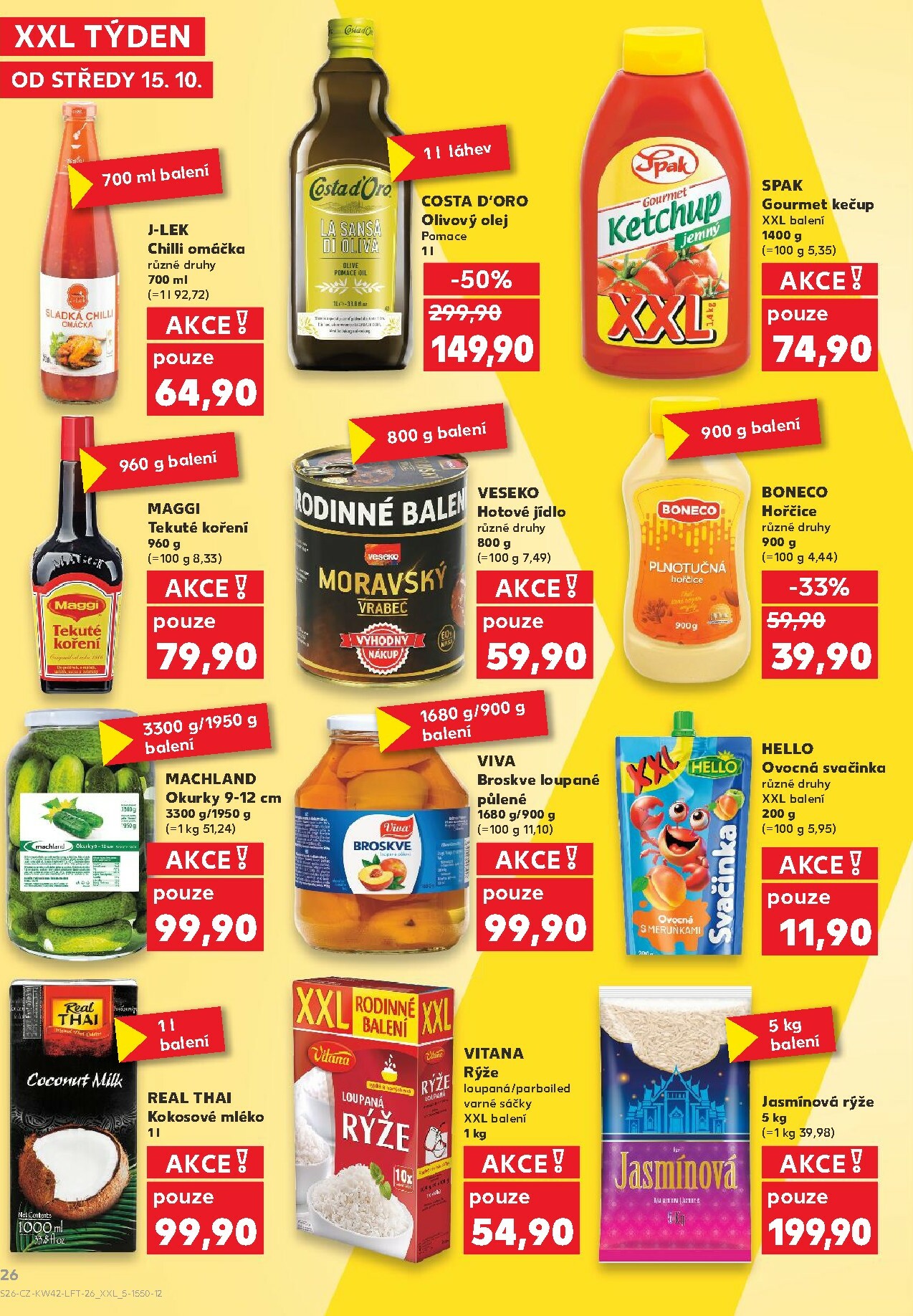 kaufland - Aktuální leták Kaufland Brno od 15.10. do 21.10. - page: 26