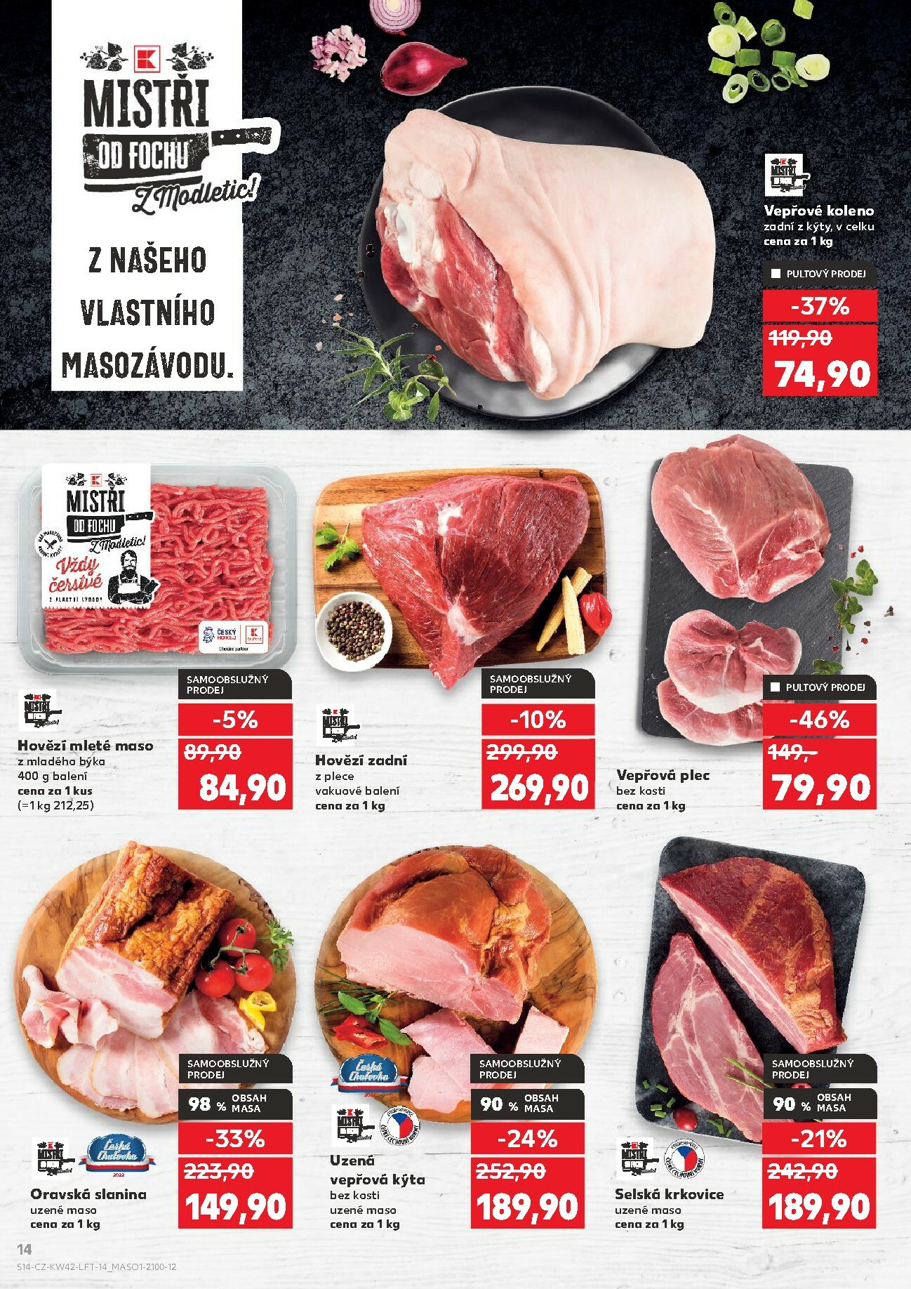 kaufland - Aktuální leták Kaufland Brno od 15.10. do 21.10. - page: 14