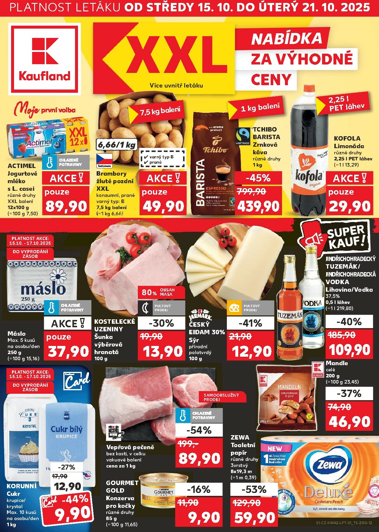 kaufland - Aktuální leták Kaufland Brno od 15.10. do 21.10.