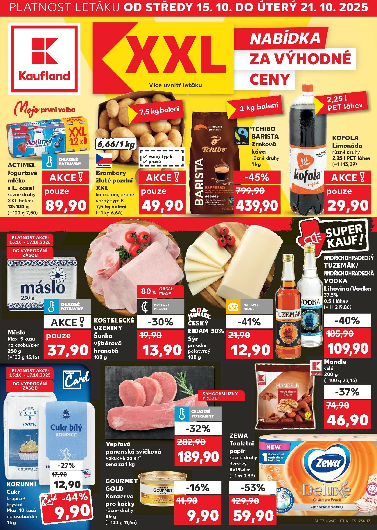 kaufland - Aktuální leták Kaufland Kolín od 15.10. do 21.10.