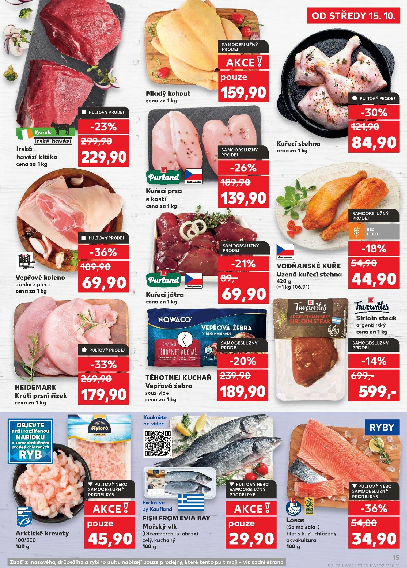 kaufland - Aktuální leták Kaufland Kolín od 15.10. do 21.10. - page: 15 kaufland - Aktuální leták Kaufland Kolín od 15.10. do 21.10. - page: 15