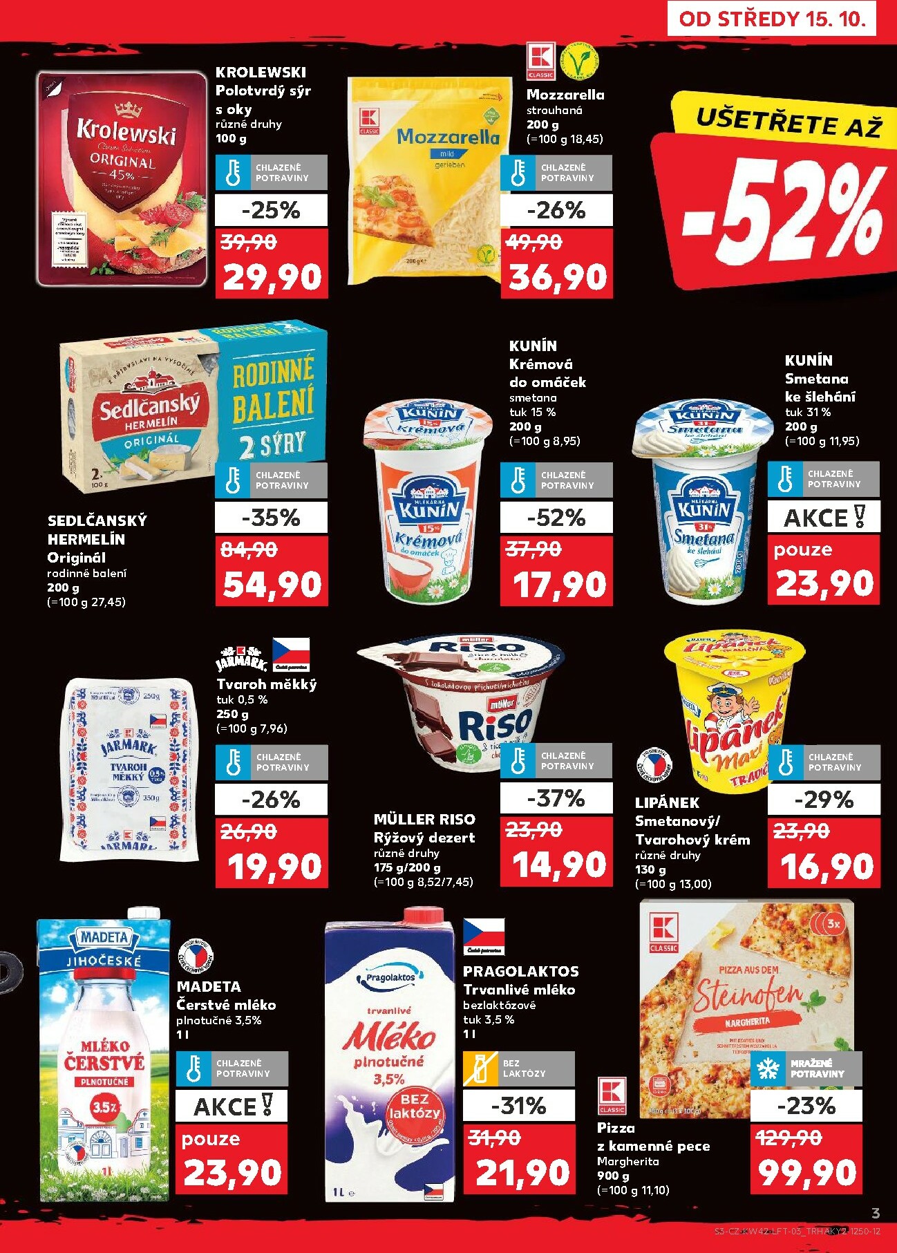 kaufland - Aktuální leták Kaufland Kolín od 15.10. do 21.10. - page: 3 kaufland - Aktuální leták Kaufland Kolín od 15.10. do 21.10. - page: 3