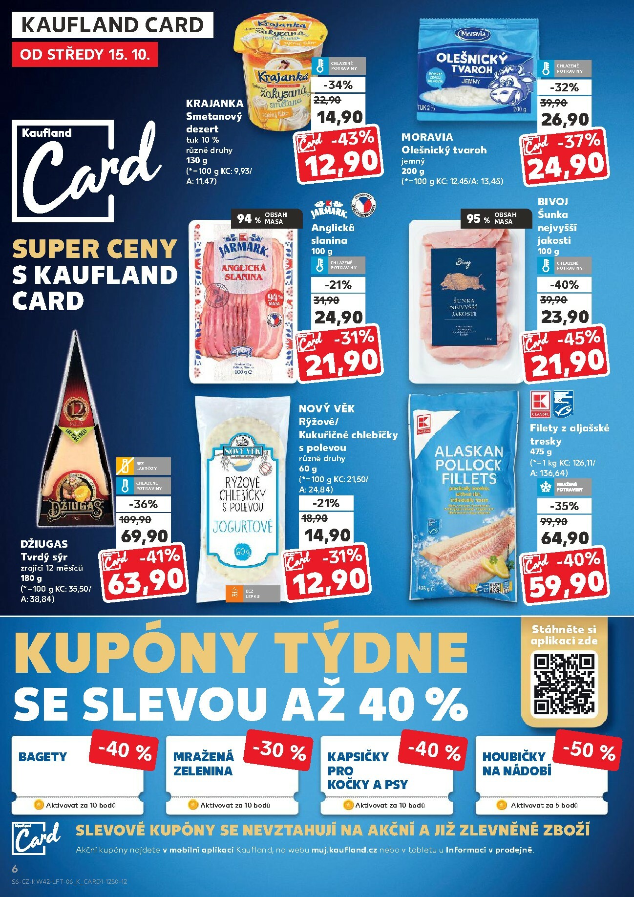 kaufland - Aktuální leták Kaufland Kolín od 15.10. do 21.10. - page: 6 kaufland - Aktuální leták Kaufland Kolín od 15.10. do 21.10. - page: 6