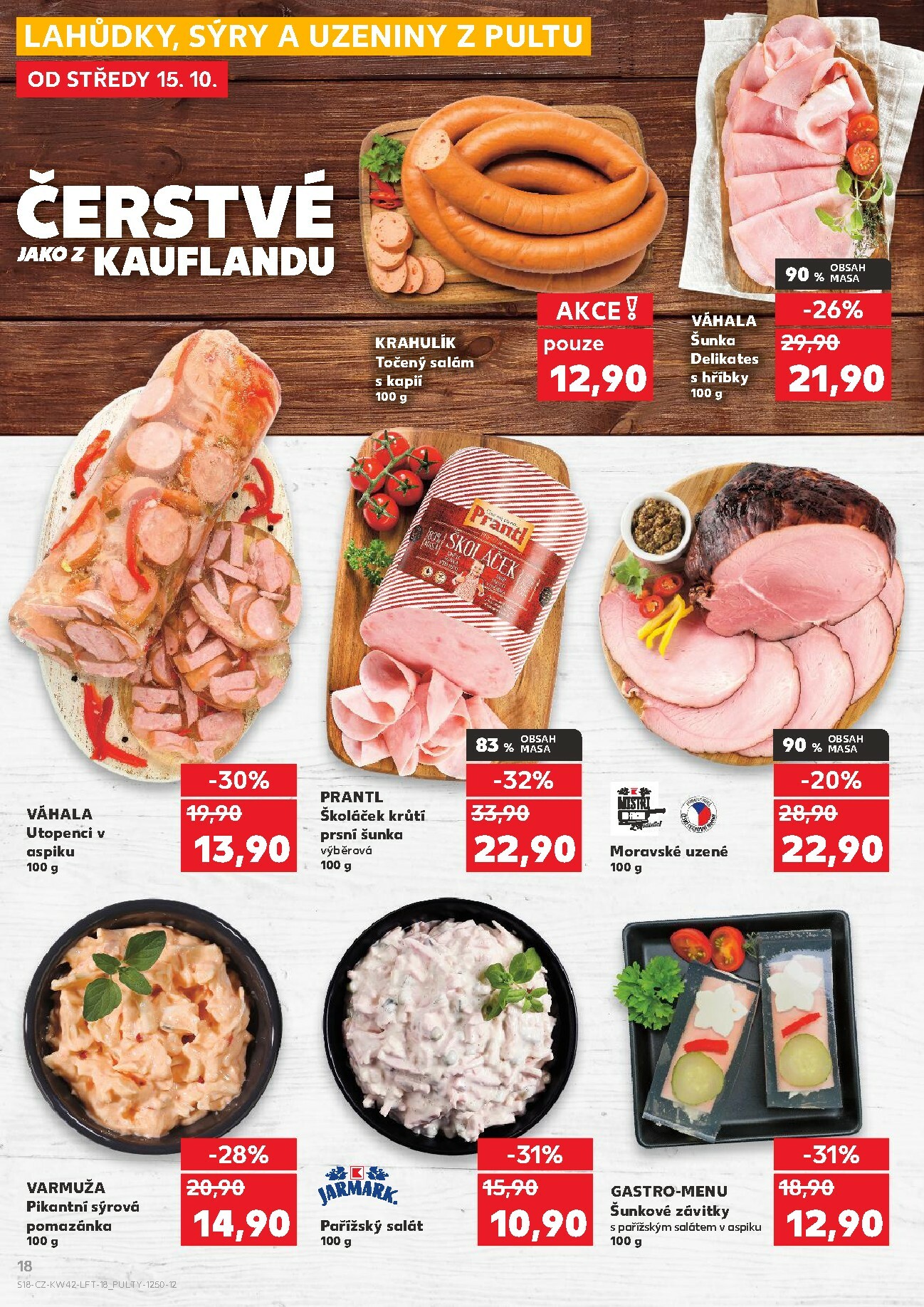 kaufland - Aktuální leták Kaufland Kolín od 15.10. do 21.10. - page: 18 kaufland - Aktuální leták Kaufland Kolín od 15.10. do 21.10. - page: 18