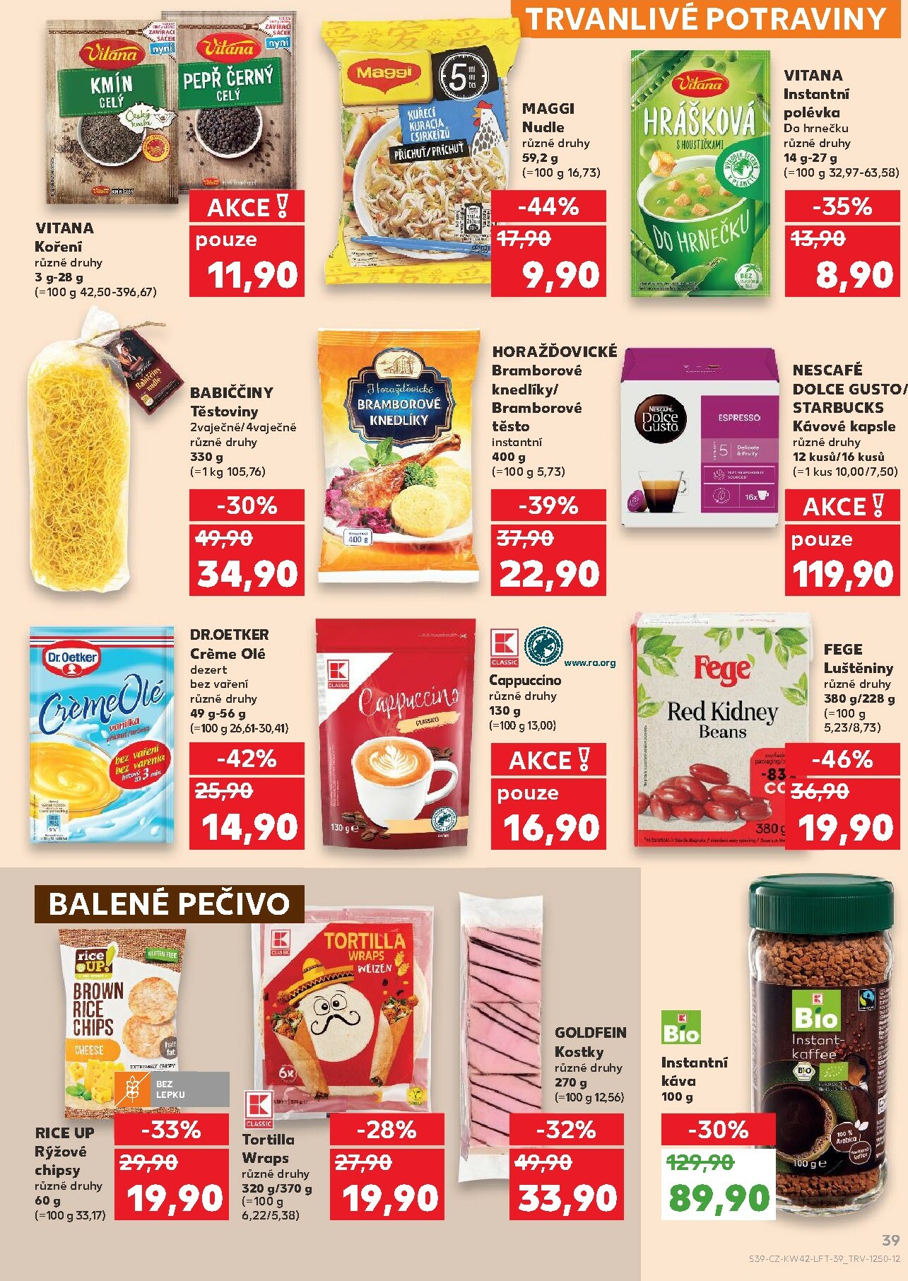 kaufland - Aktuální leták Kaufland Kolín od 15.10. do 21.10. - page: 39 kaufland - Aktuální leták Kaufland Kolín od 15.10. do 21.10. - page: 39