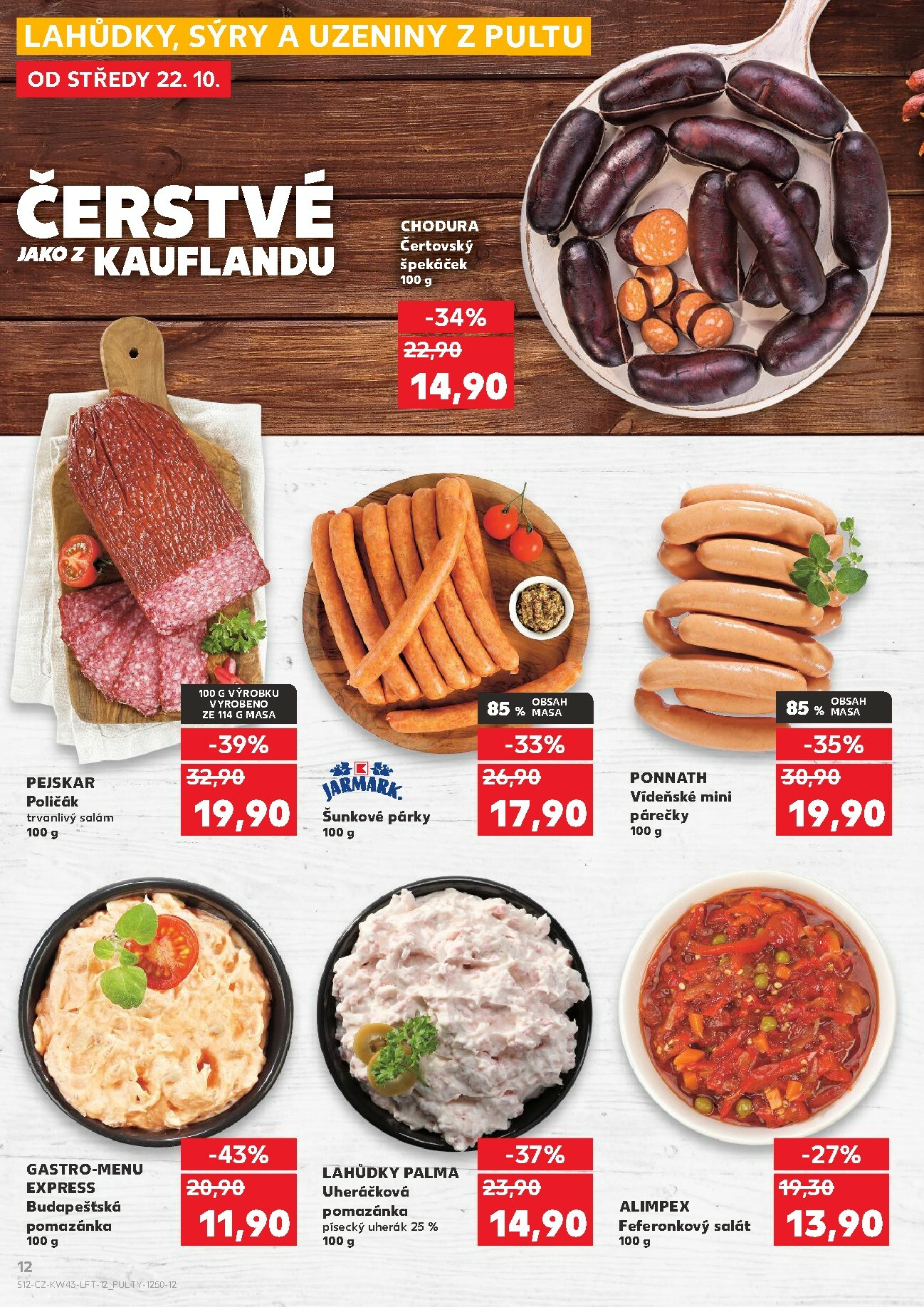 kaufland - Aktuální leták Kaufland Ostrava od 22.10. do 27.10. - page: 12