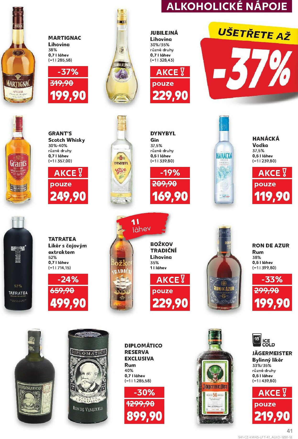 kaufland - Aktuální leták Kaufland Karviná od 22.10. do 27.10. - page: 41 kaufland - Aktuální leták Kaufland Karviná od 22.10. do 27.10. - page: 41
