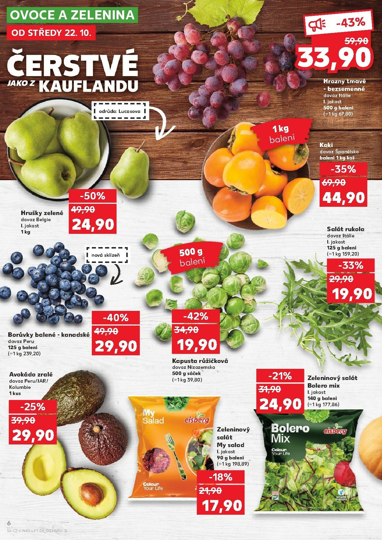 kaufland - Aktuální leták Kaufland Karviná od 22.10. do 27.10. - page: 6 kaufland - Aktuální leták Kaufland Karviná od 22.10. do 27.10. - page: 6