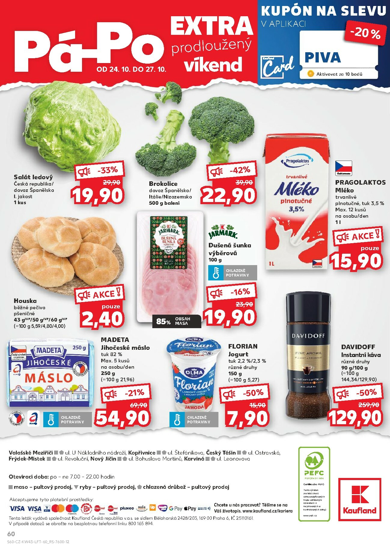 kaufland - Aktuální leták Kaufland Karviná od 22.10. do 27.10. - page: 60 kaufland - Aktuální leták Kaufland Karviná od 22.10. do 27.10. - page: 60