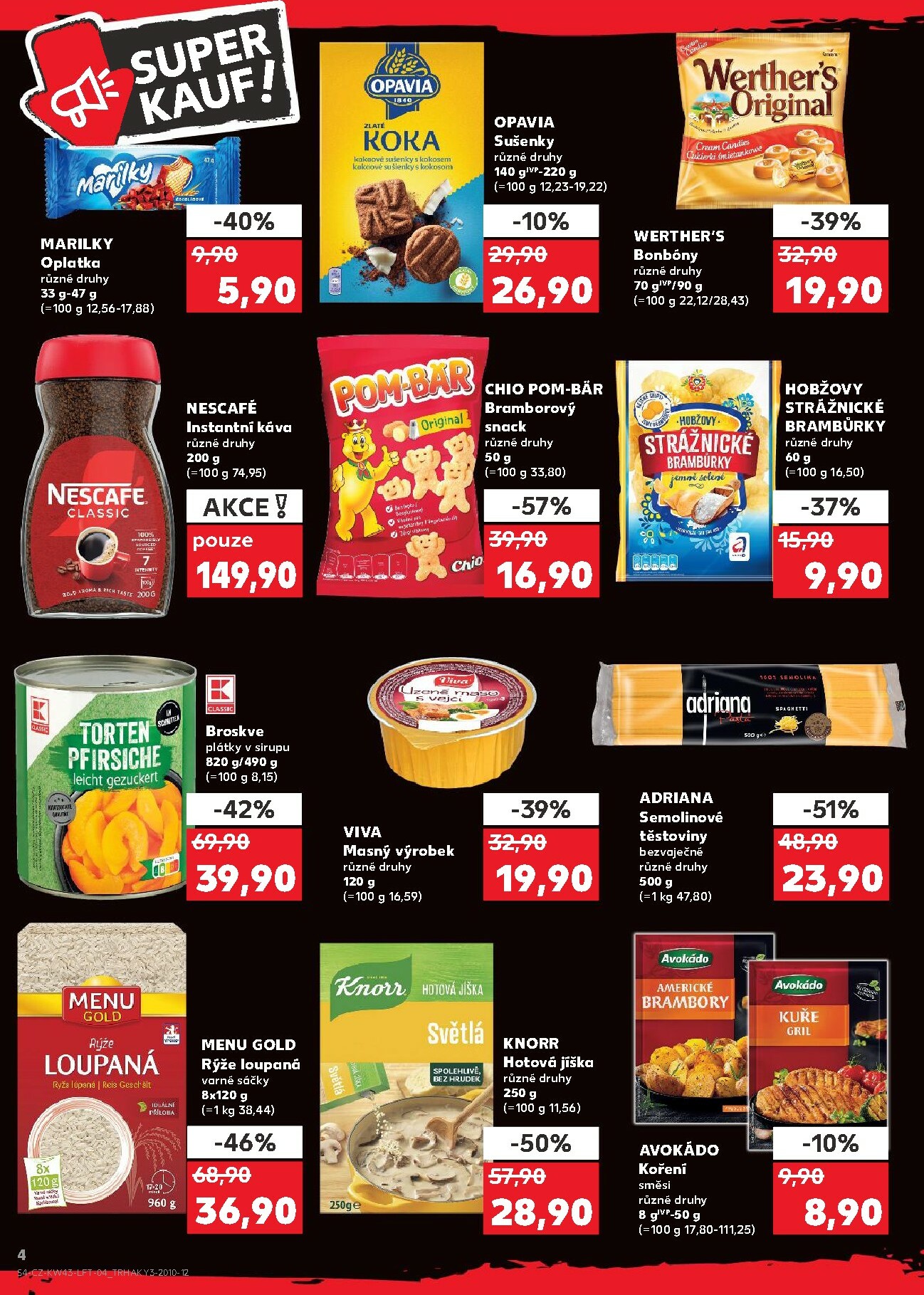kaufland - Aktuální leták Kaufland Karviná od 22.10. do 27.10. - page: 4 kaufland - Aktuální leták Kaufland Karviná od 22.10. do 27.10. - page: 4