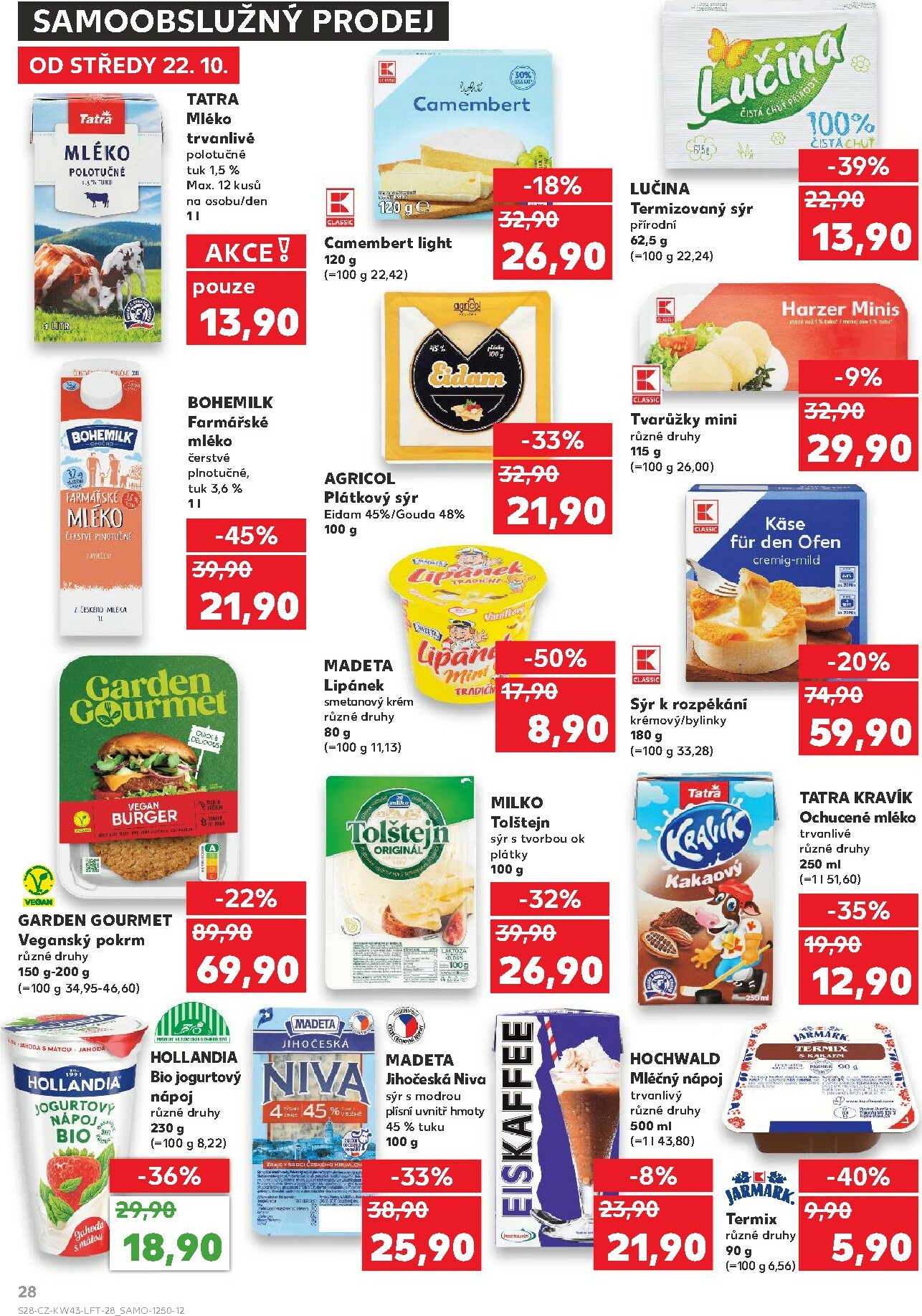 kaufland - Aktuální leták Kaufland Karviná od 22.10. do 27.10. - page: 28 kaufland - Aktuální leták Kaufland Karviná od 22.10. do 27.10. - page: 28