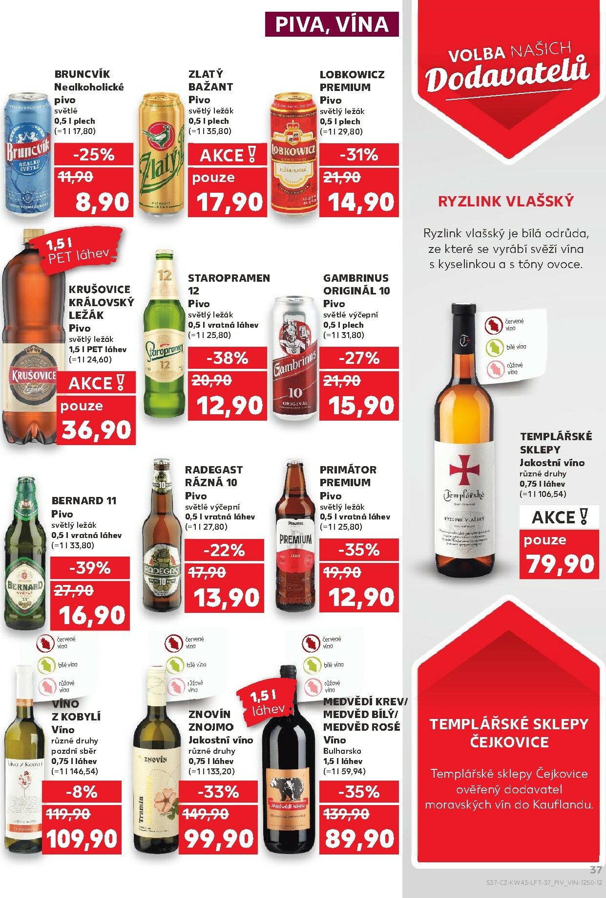 kaufland - Aktuální leták Kaufland Karviná od 22.10. do 27.10. - page: 37 kaufland - Aktuální leták Kaufland Karviná od 22.10. do 27.10. - page: 37