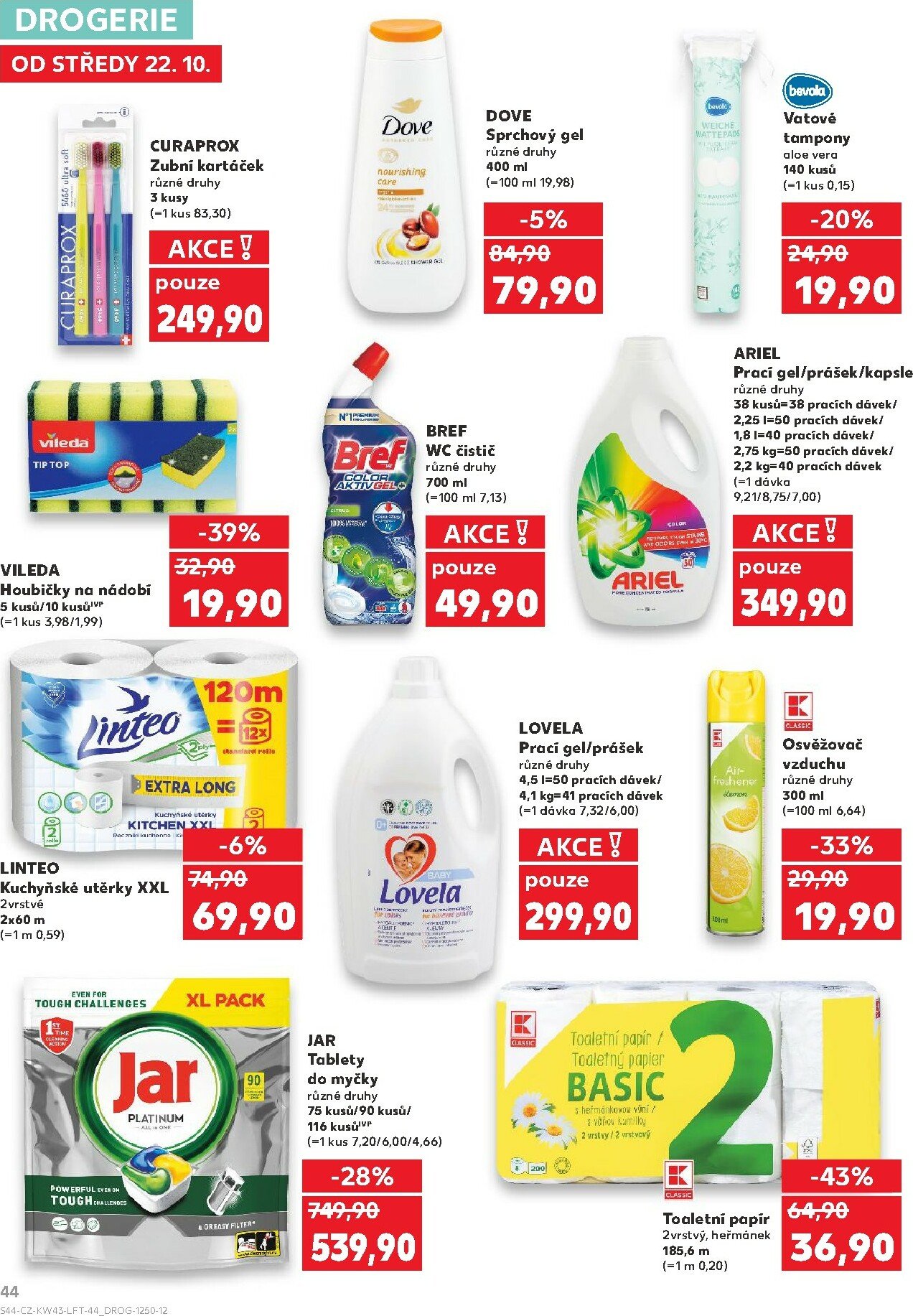 kaufland - Aktuální leták Kaufland Karviná od 22.10. do 27.10. - page: 44 kaufland - Aktuální leták Kaufland Karviná od 22.10. do 27.10. - page: 44