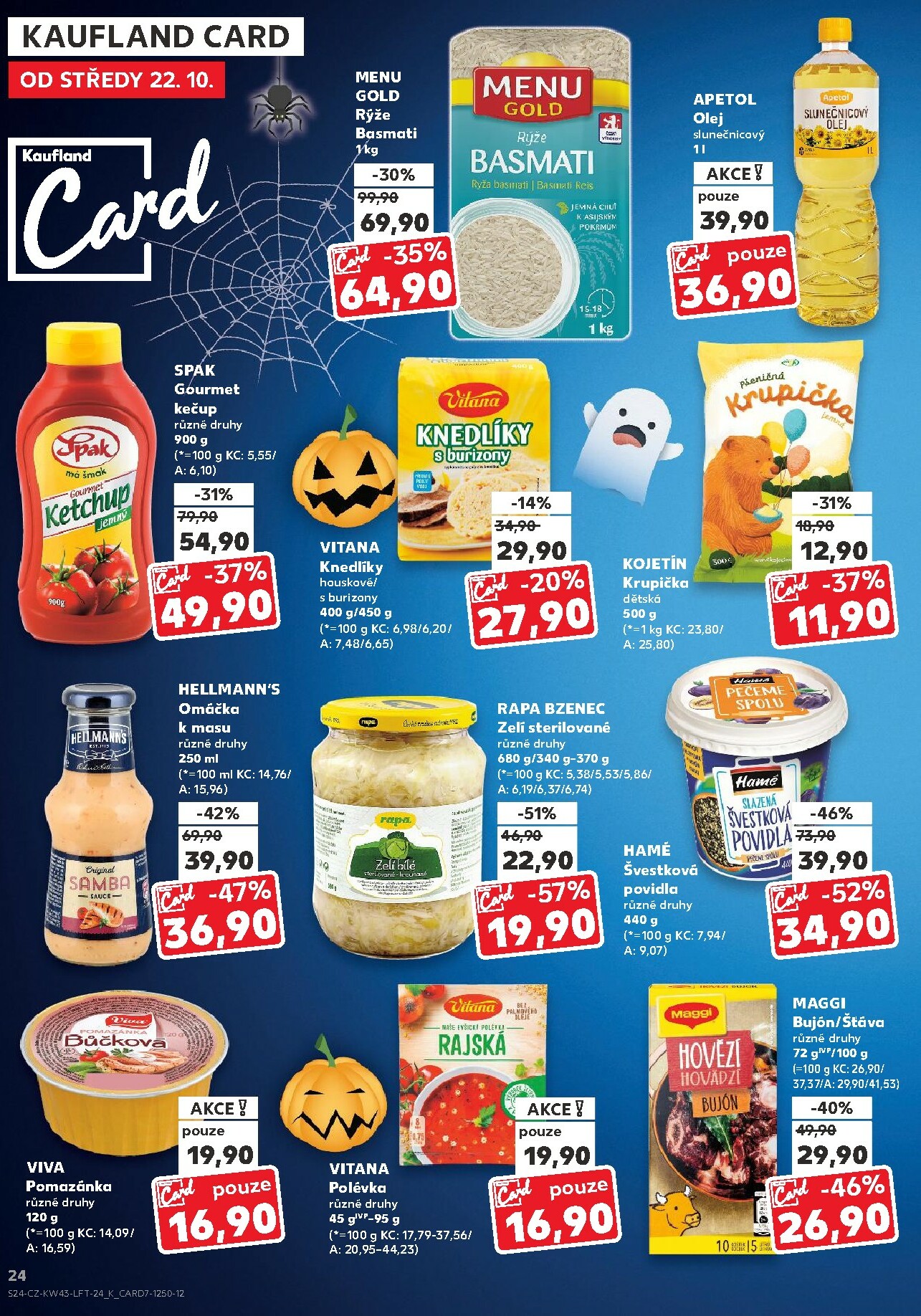 kaufland - Aktuální leták Kaufland Karviná od 22.10. do 27.10. - page: 24 kaufland - Aktuální leták Kaufland Karviná od 22.10. do 27.10. - page: 24