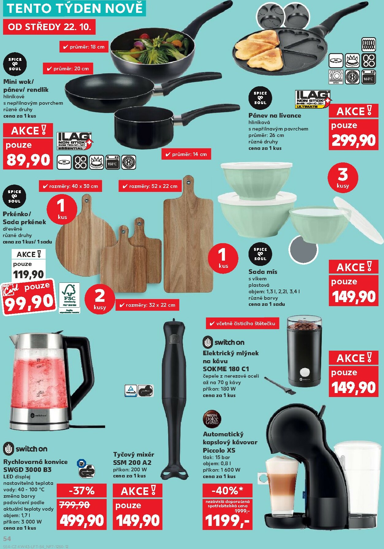 kaufland - Aktuální leták Kaufland Kolín od 22.10. do 27.10. - page: 54