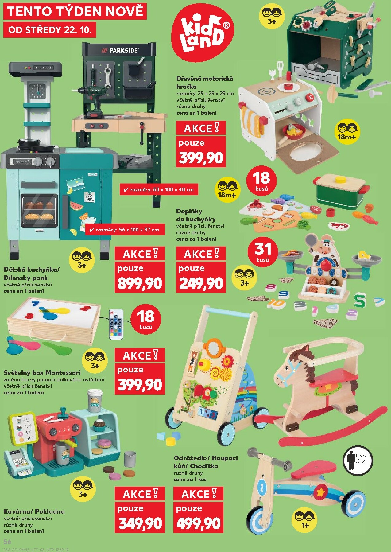 kaufland - Aktuální leták Kaufland Kolín od 22.10. do 27.10. - page: 56
