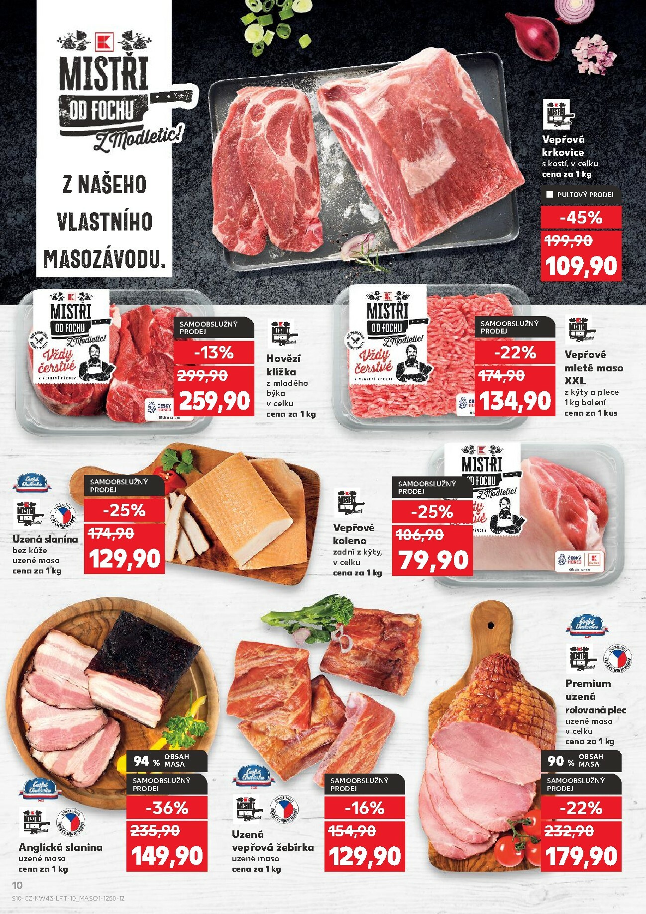 kaufland - Aktuální leták Kaufland Kolín od 22.10. do 27.10. - page: 10
