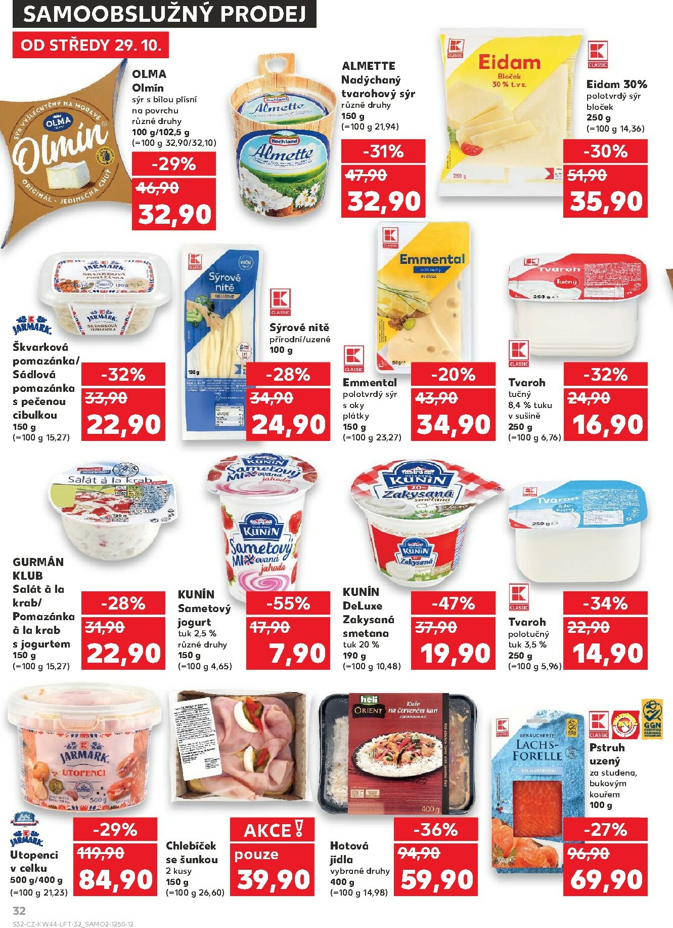 kaufland - Aktuální leták Kaufland Ostrava od 29.10. do 04.11. - page: 32 kaufland - Aktuální leták Kaufland Ostrava od 29.10. do 04.11. - page: 32