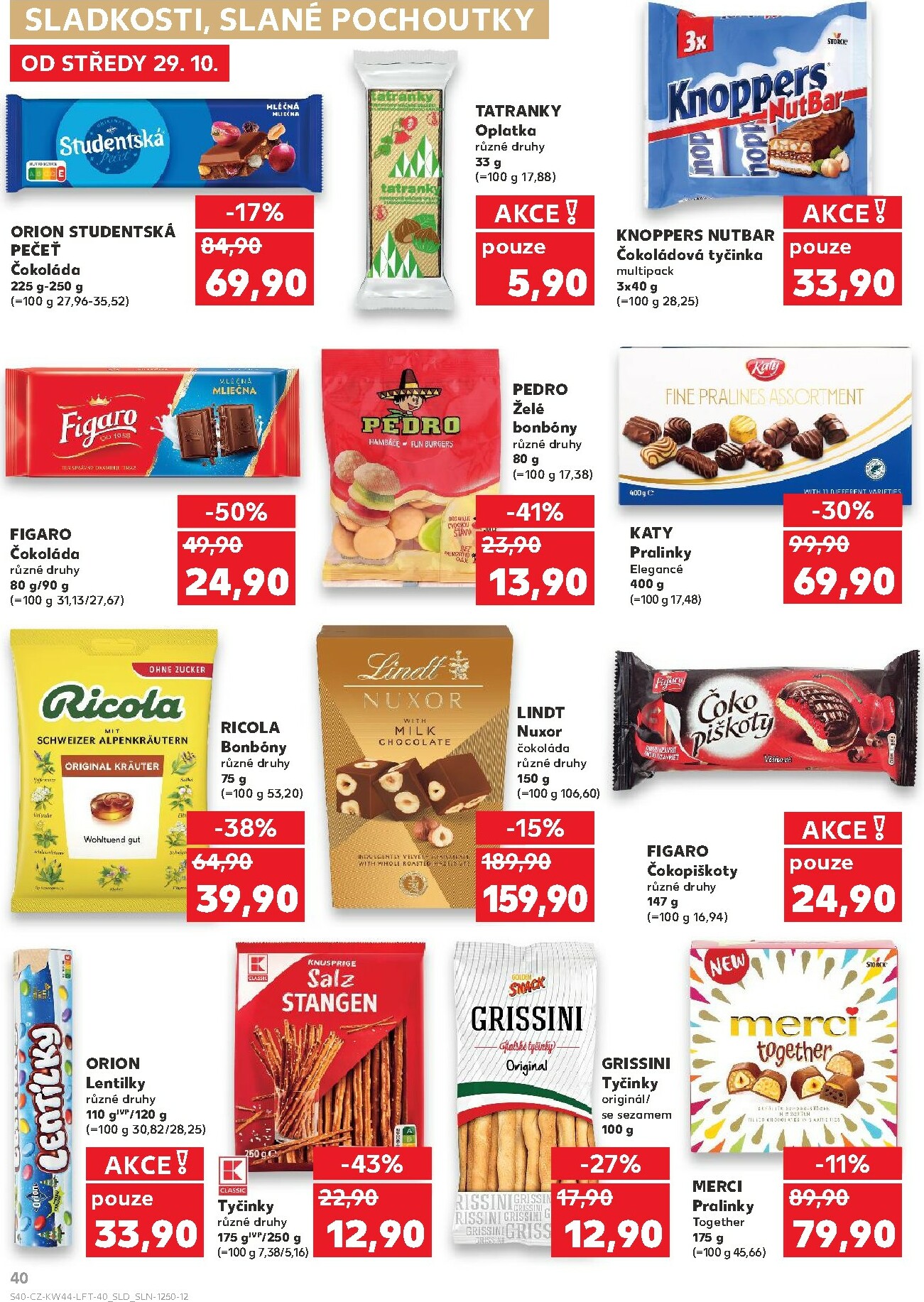 kaufland - Aktuální leták Kaufland Ostrava od 29.10. do 04.11. - page: 40 kaufland - Aktuální leták Kaufland Ostrava od 29.10. do 04.11. - page: 40