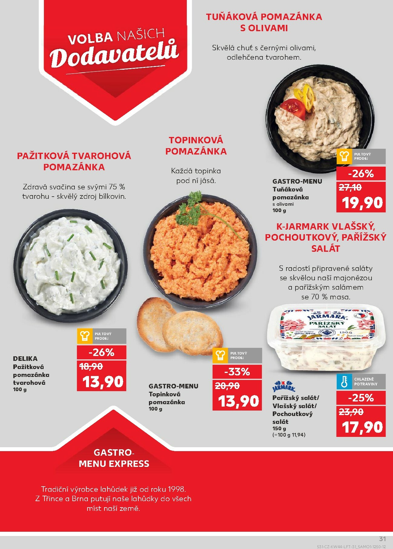 kaufland - Aktuální leták Kaufland Ostrava od 29.10. do 04.11. - page: 31 kaufland - Aktuální leták Kaufland Ostrava od 29.10. do 04.11. - page: 31