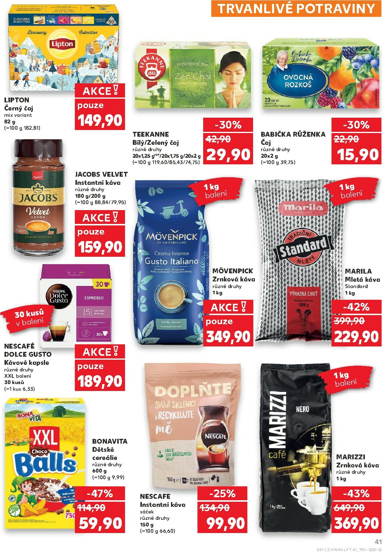 kaufland - Aktuální leták Kaufland Ostrava od 29.10. do 04.11. - page: 41 kaufland - Aktuální leták Kaufland Ostrava od 29.10. do 04.11. - page: 41