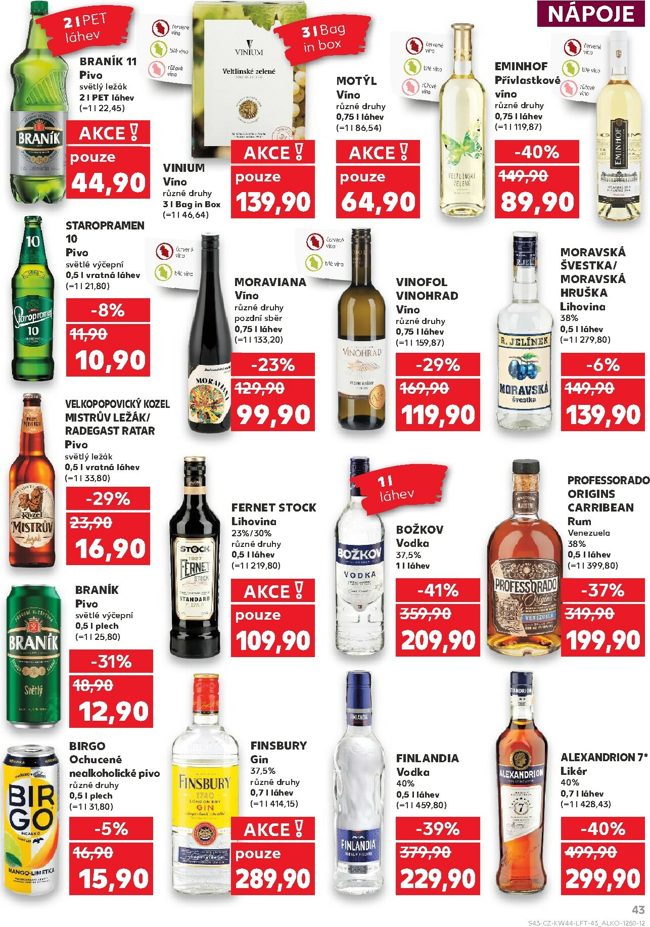 kaufland - Aktuální leták Kaufland Ostrava od 29.10. do 04.11. - page: 43 kaufland - Aktuální leták Kaufland Ostrava od 29.10. do 04.11. - page: 43