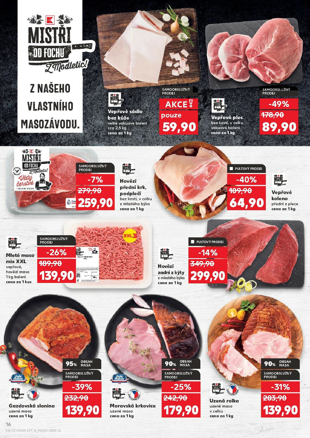 kaufland - Aktuální leták Kaufland Karviná od 29.10. do 04.11. - page: 16 kaufland - Aktuální leták Kaufland Karviná od 29.10. do 04.11. - page: 16