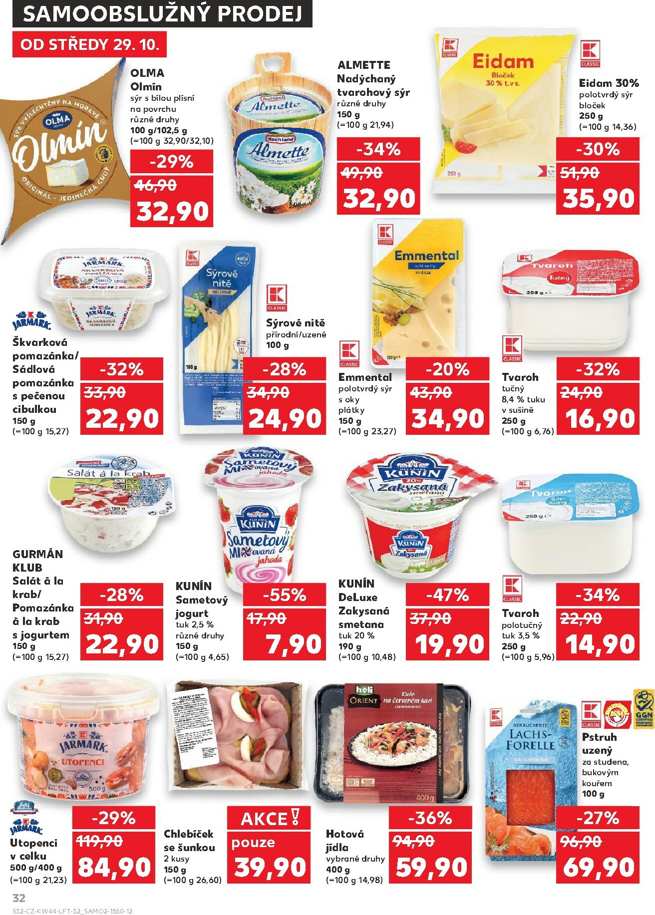 kaufland - Aktuální leták Kaufland Karviná od 29.10. do 04.11. - page: 32 kaufland - Aktuální leták Kaufland Karviná od 29.10. do 04.11. - page: 32