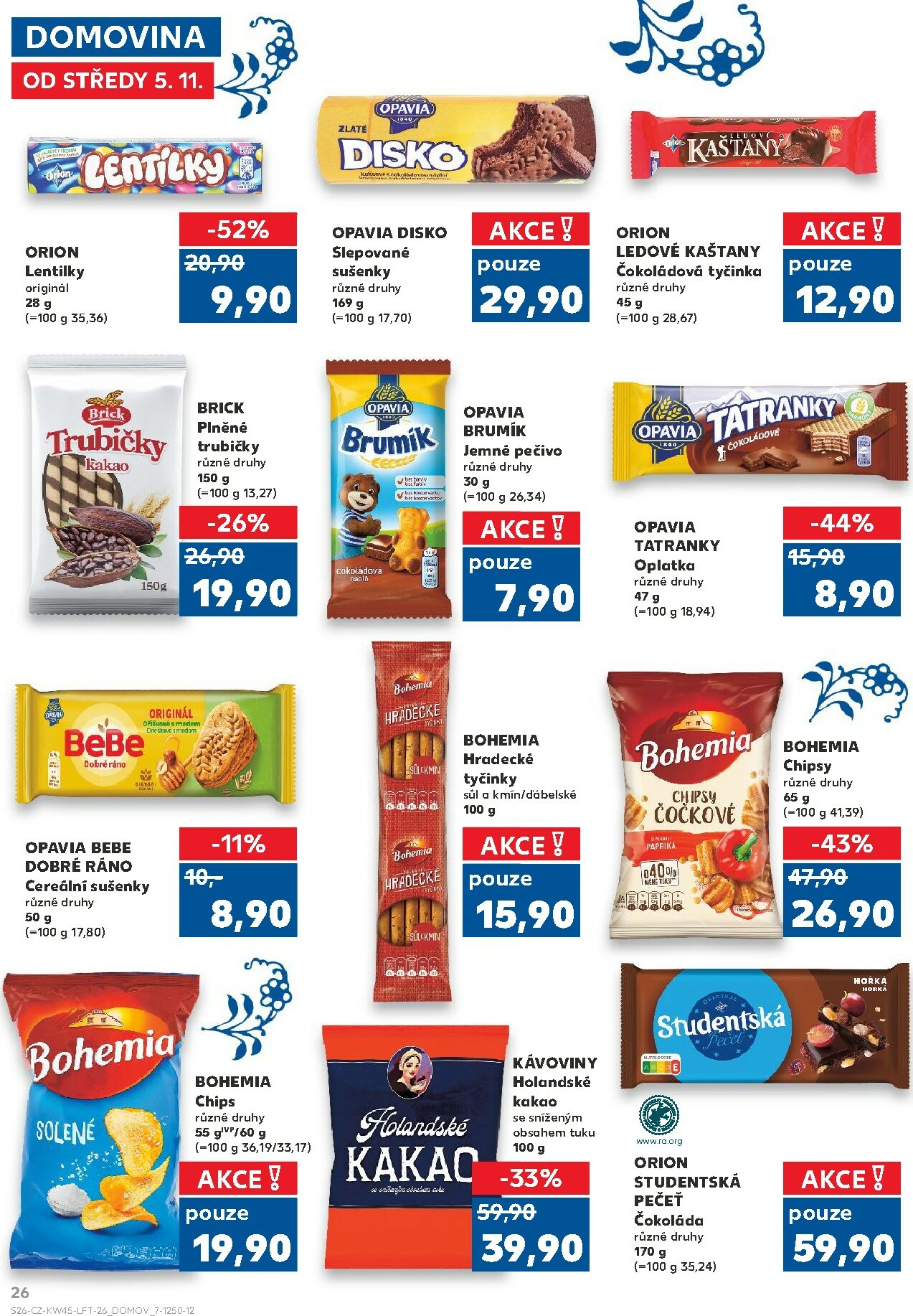 kaufland - Aktuální leták Kaufland - Brno od 05.11. do 11.11. - page: 26