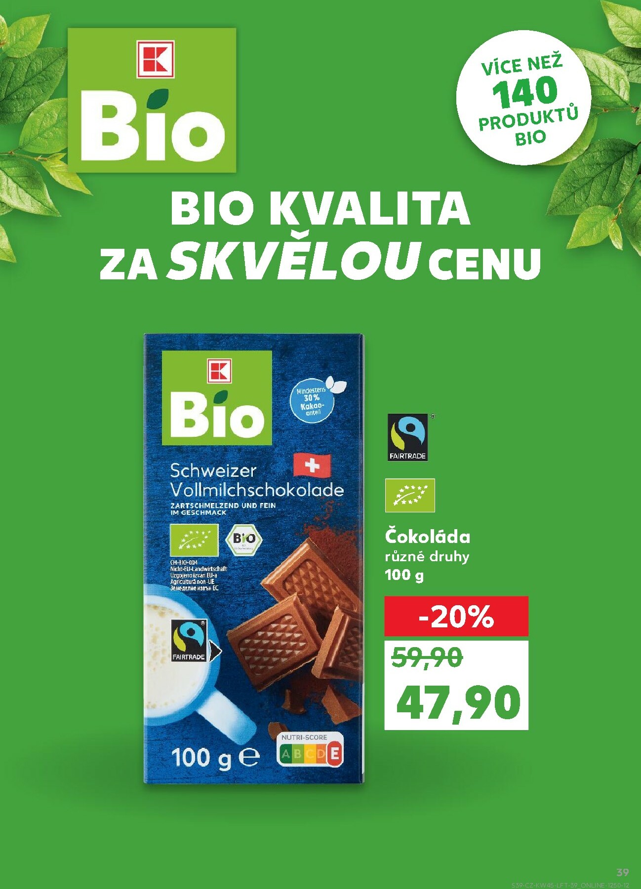 kaufland - Aktuální leták Kaufland - Brno od 05.11. do 11.11. - page: 39