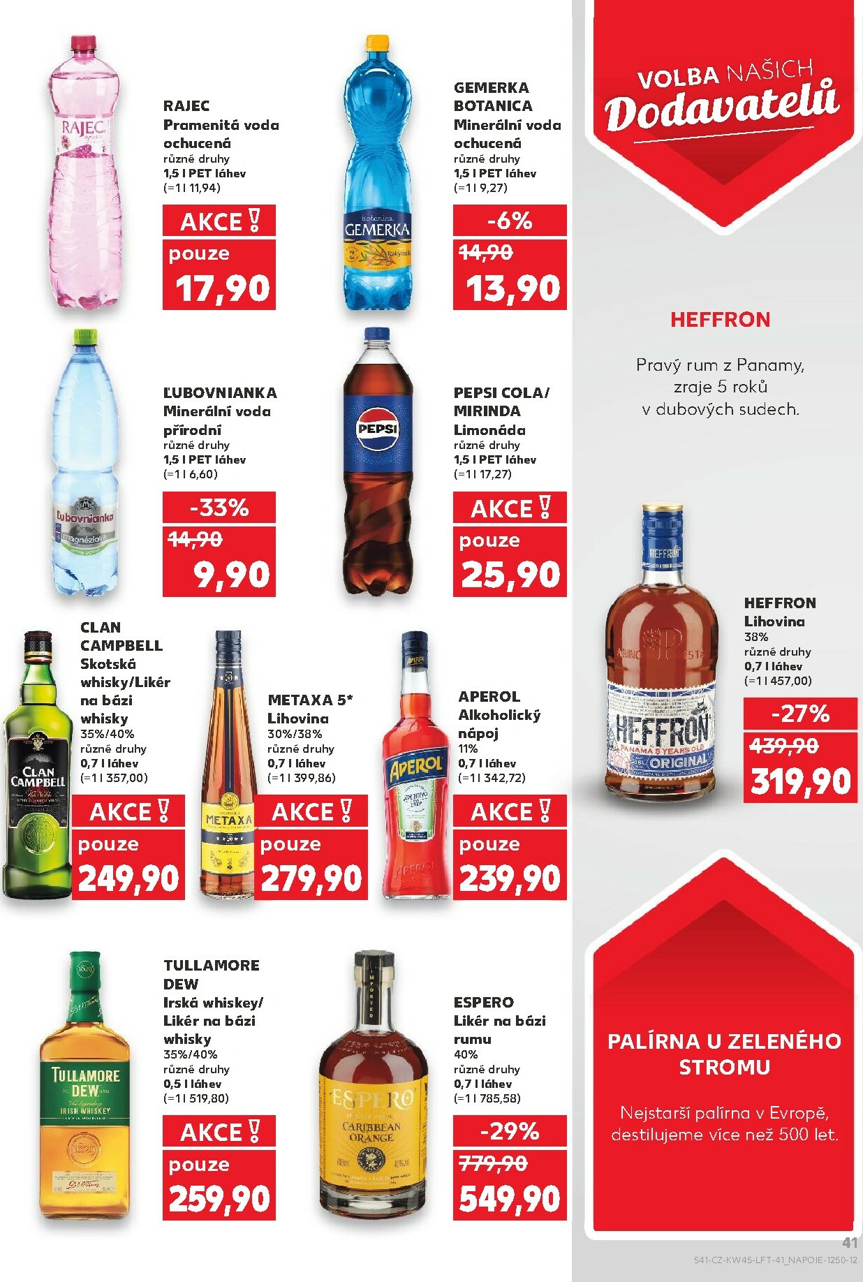 kaufland - Aktuální leták Kaufland - Brno od 05.11. do 11.11. - page: 41