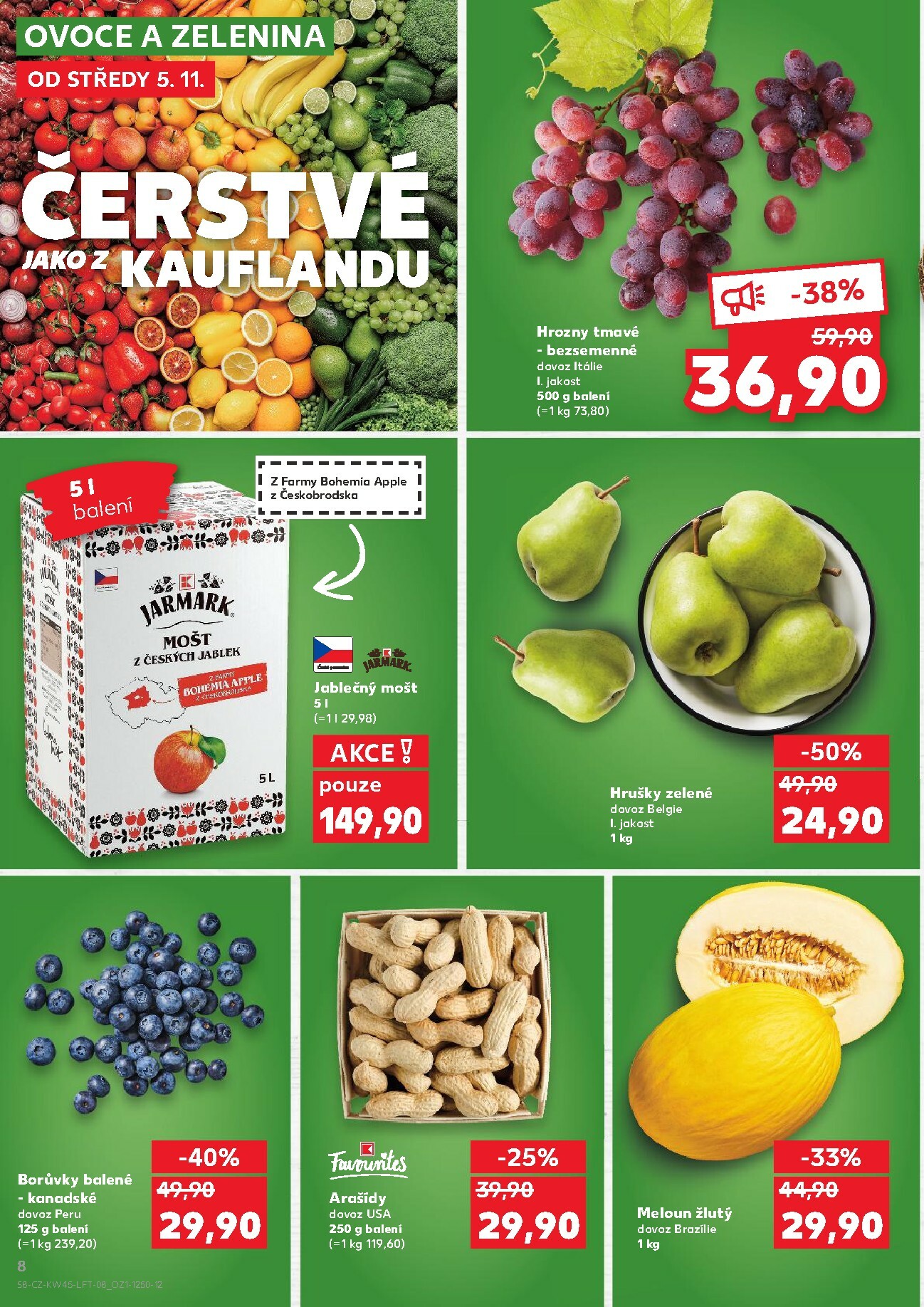 kaufland - Aktuální leták Kaufland - Ostrava od 05.11. do 11.11. - page: 8