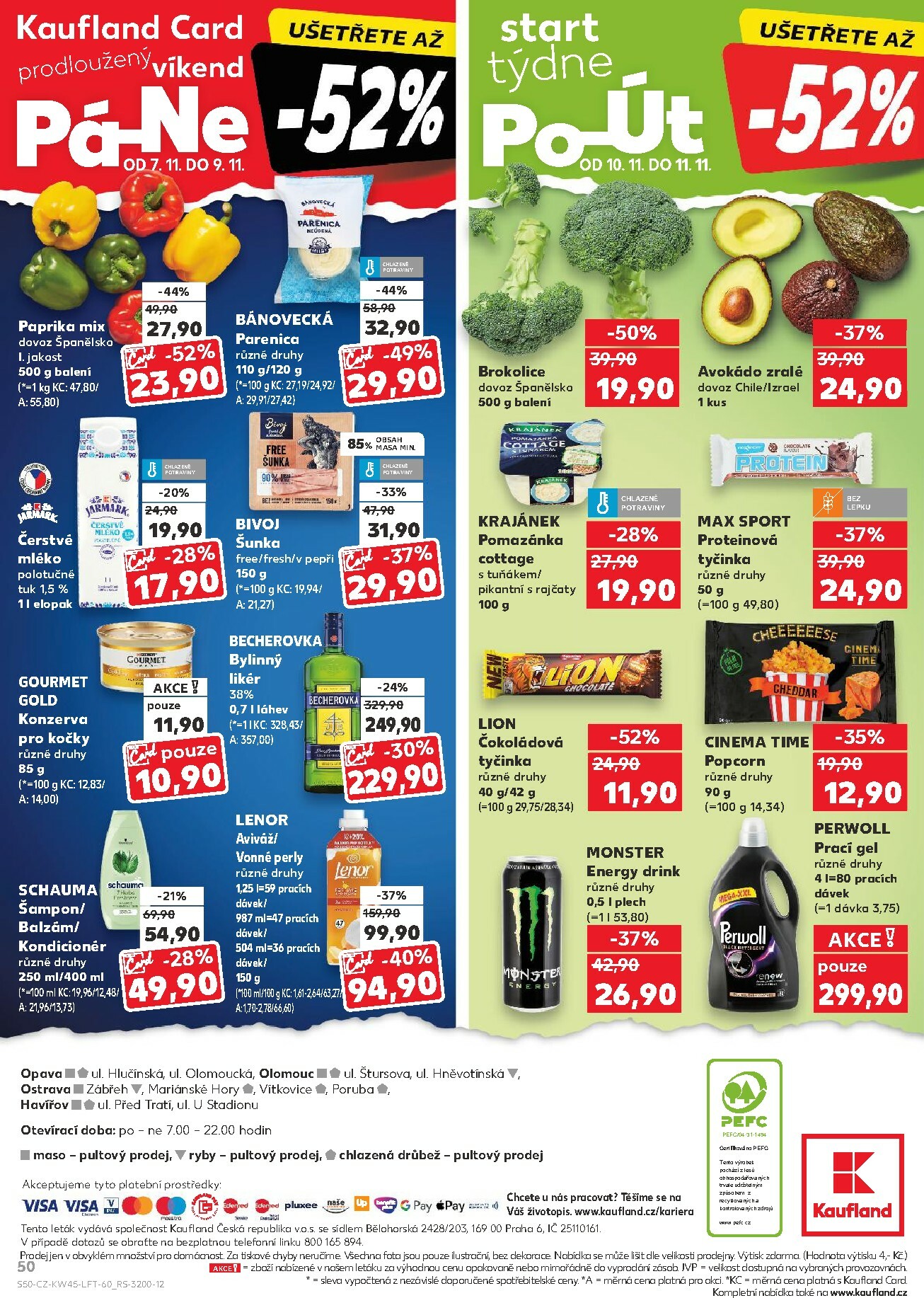 kaufland - Aktuální leták Kaufland - Ostrava od 05.11. do 11.11. - page: 50