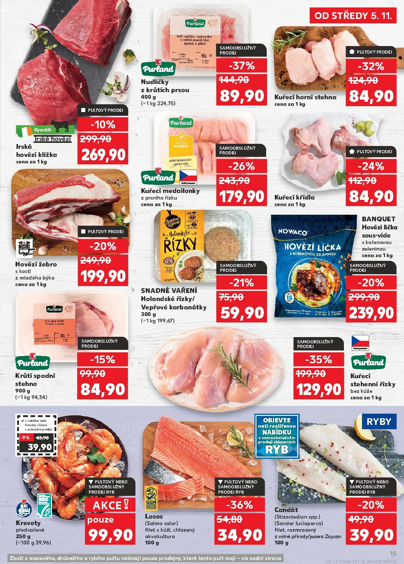 kaufland - Aktuální leták Kaufland - Praha 4 od 05.11. do 11.11. - page: 15