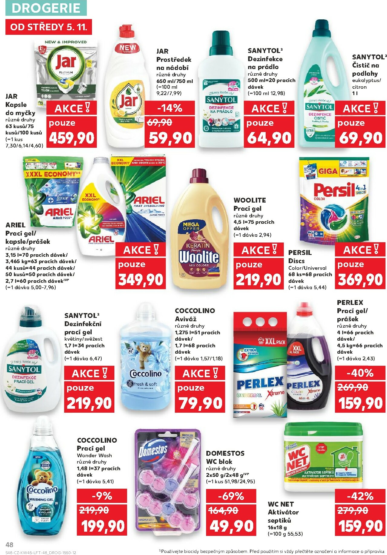 kaufland - Aktuální leták Kaufland - Praha 4 od 05.11. do 11.11. - page: 48