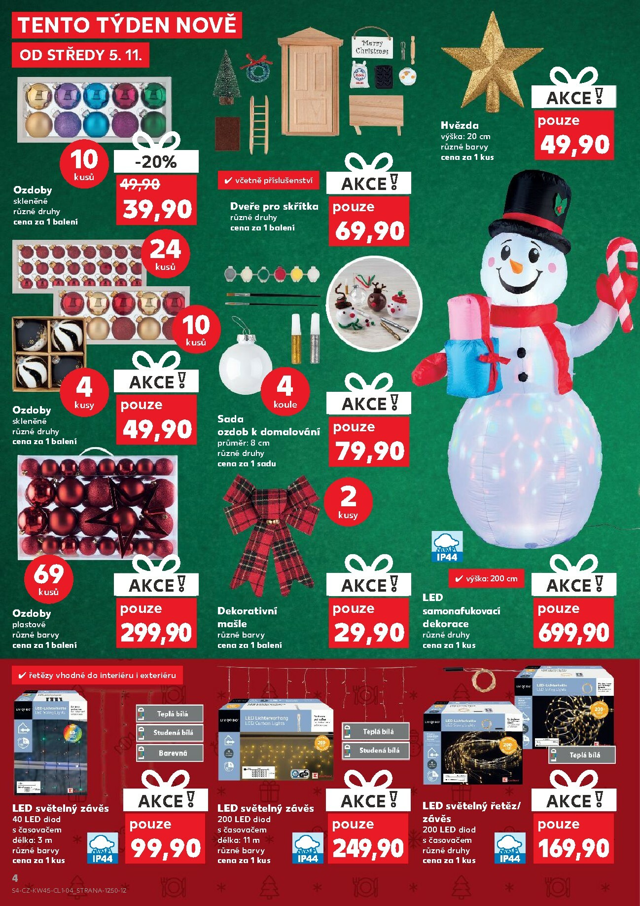 kaufland - Aktuální leták Kaufland od 05.11. do 11.11. - page: 4