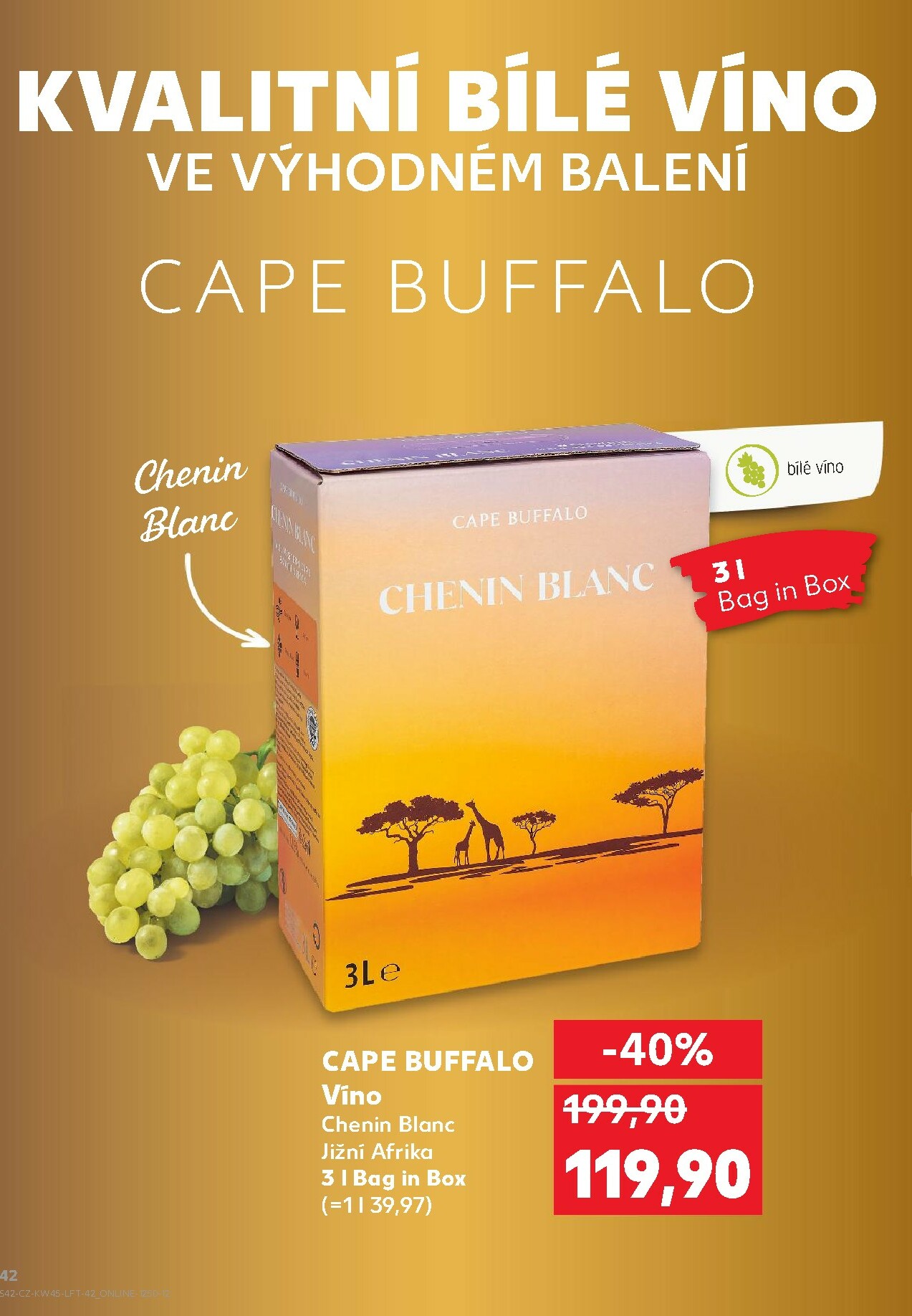 kaufland - Aktuální leták Kaufland - Kolín od 05.11. do 11.11. - page: 42