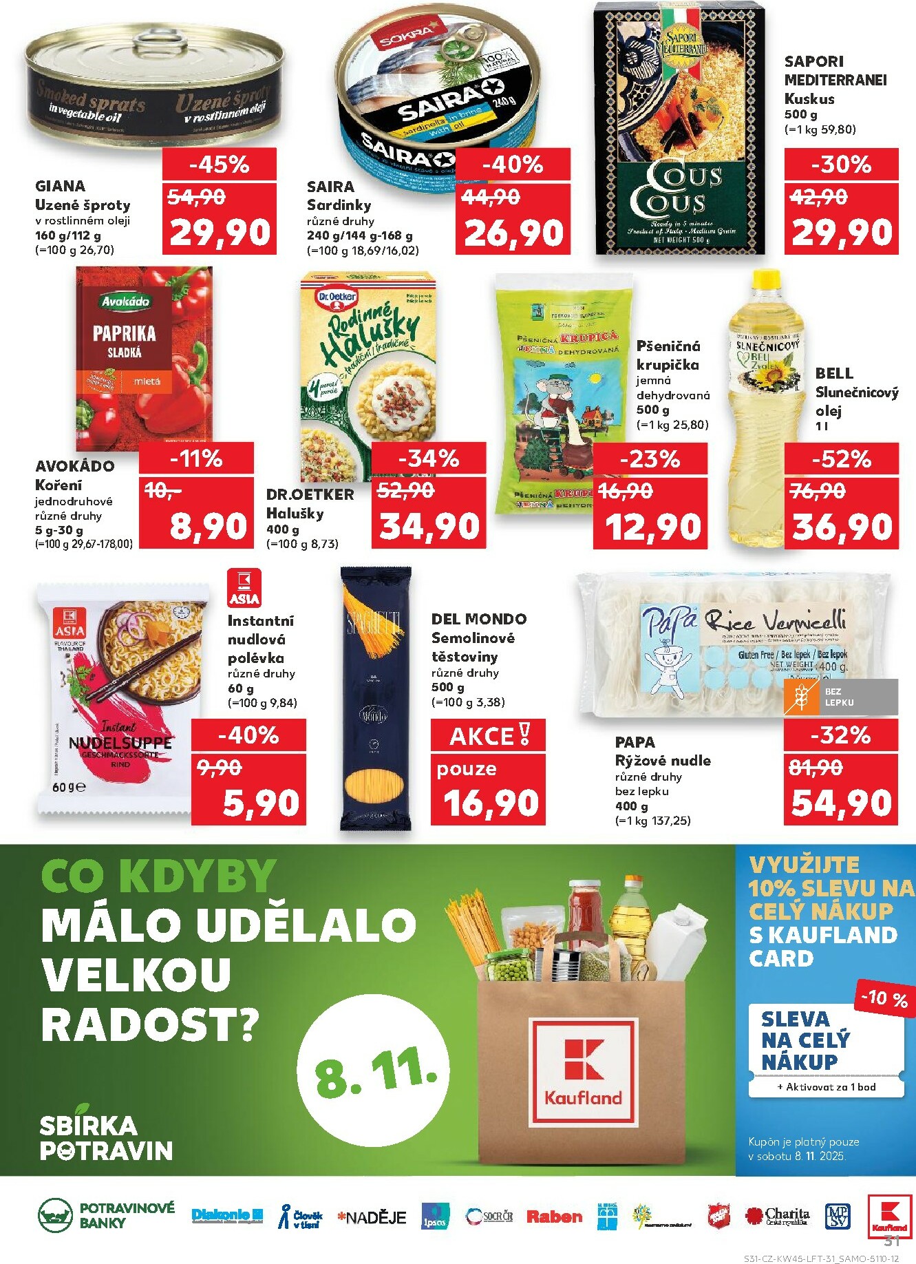 kaufland - Aktuální leták Kaufland - Kolín od 05.11. do 11.11. - page: 31