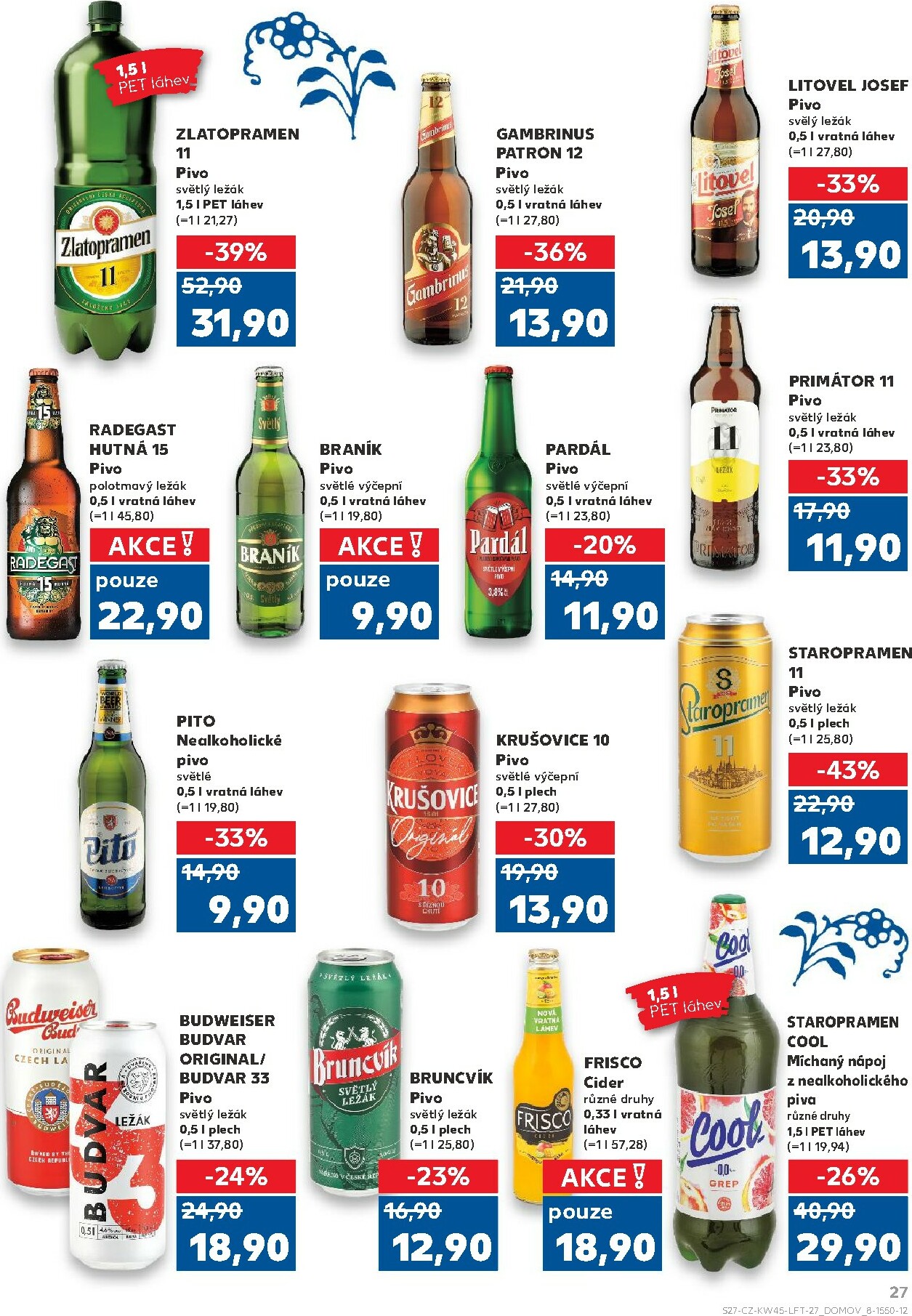 kaufland - Aktuální leták Kaufland - Kolín od 05.11. do 11.11. - page: 27