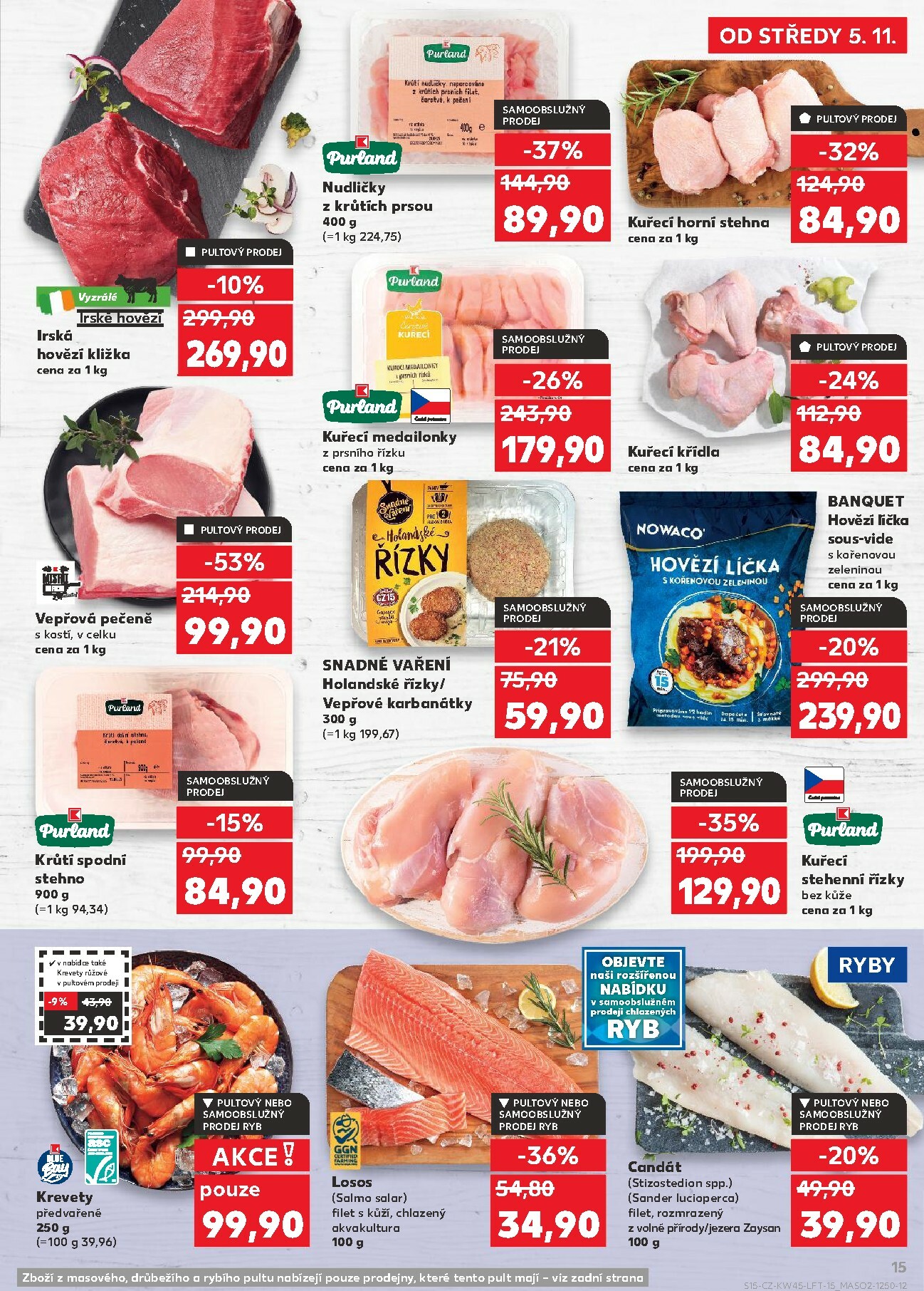 kaufland - Aktuální leták Kaufland - Kolín od 05.11. do 11.11. - page: 15